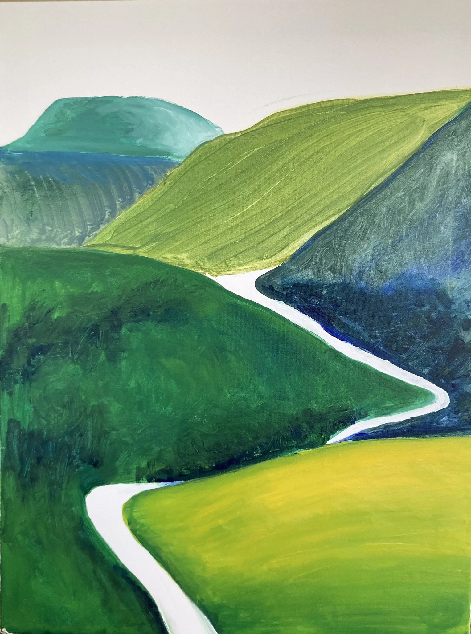 Between the Green (60x80) & (30x40)