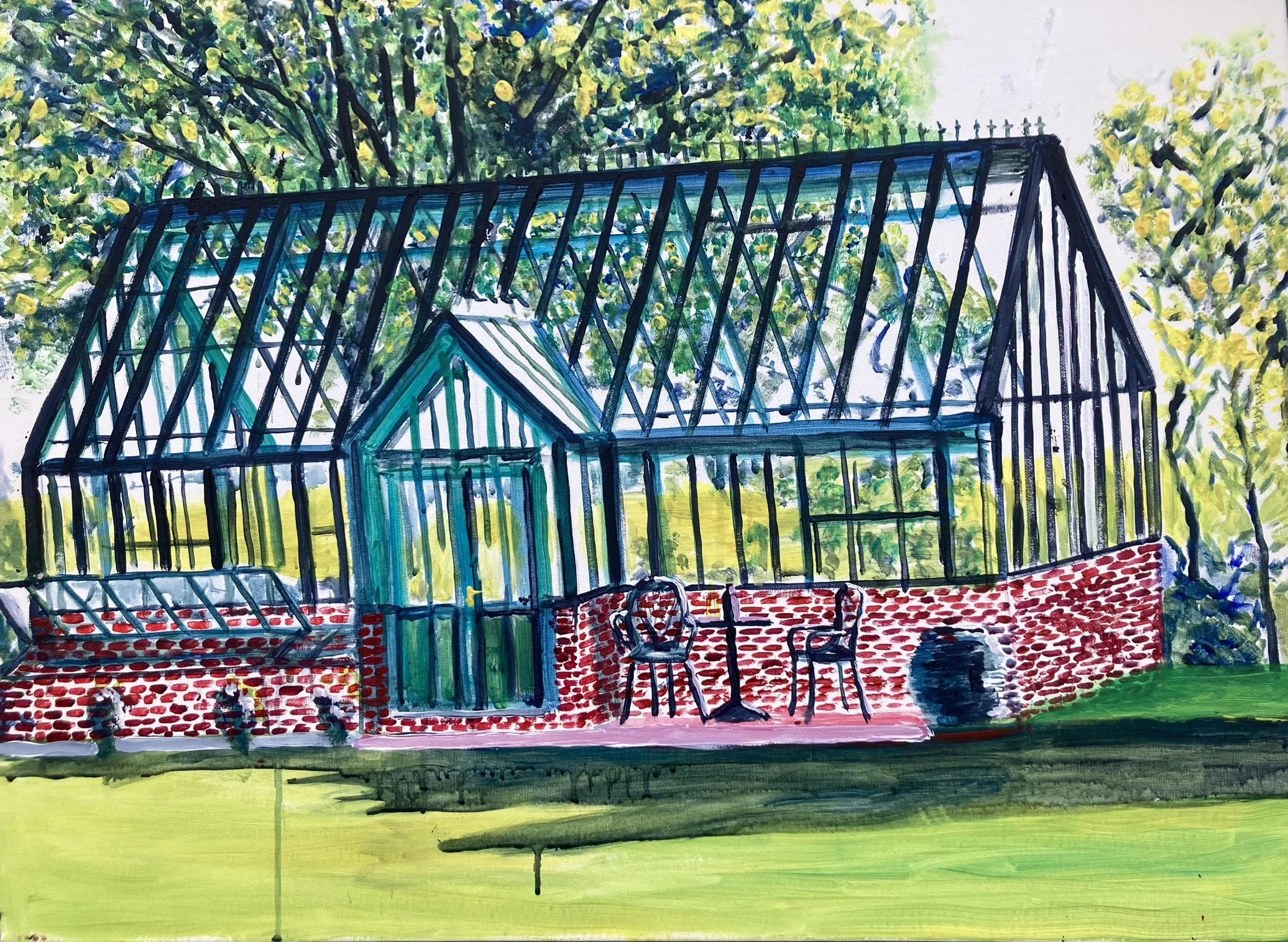 Greenhouse Outside (80x60)