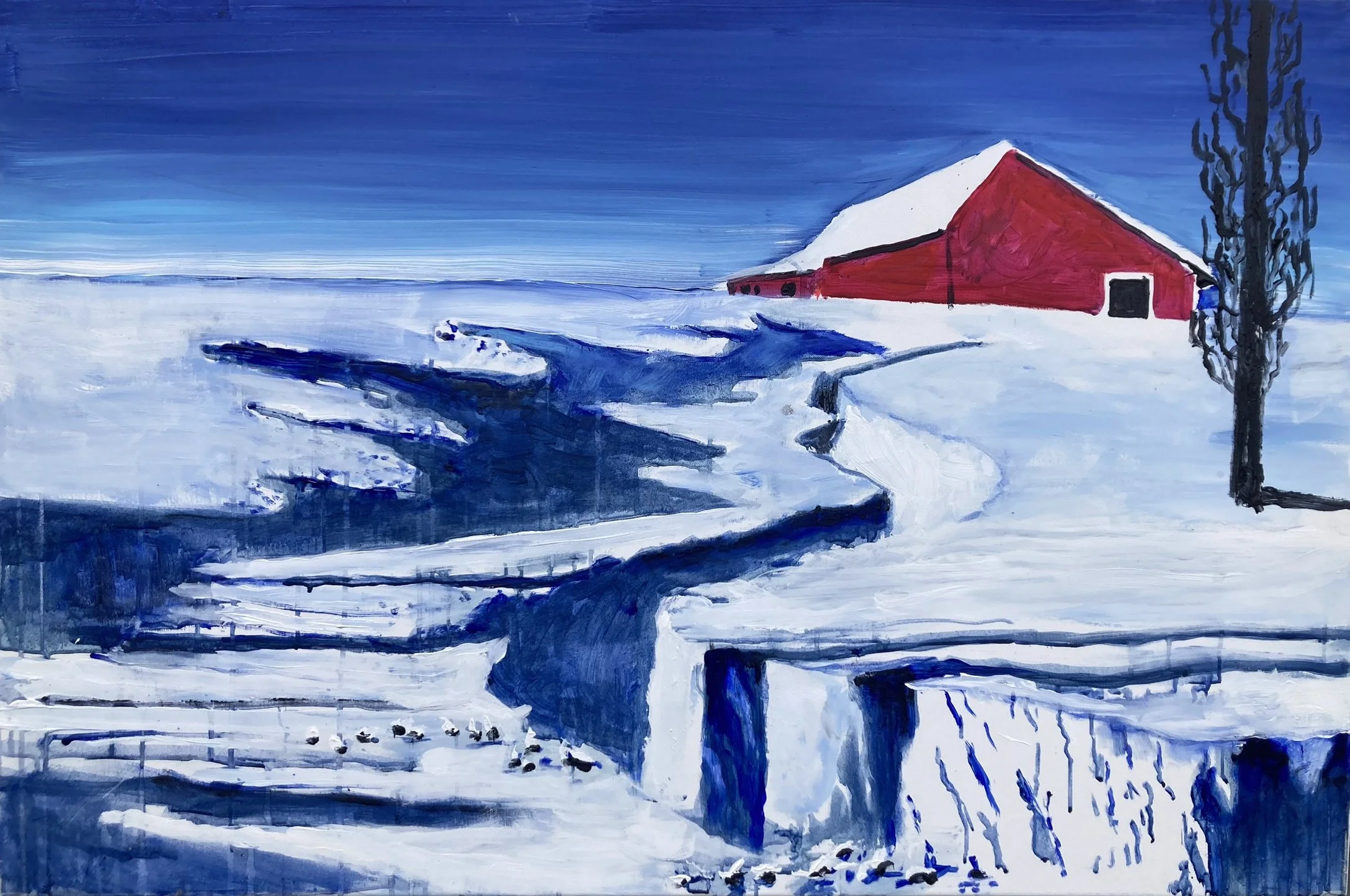 Frozen Stillness (120x80)