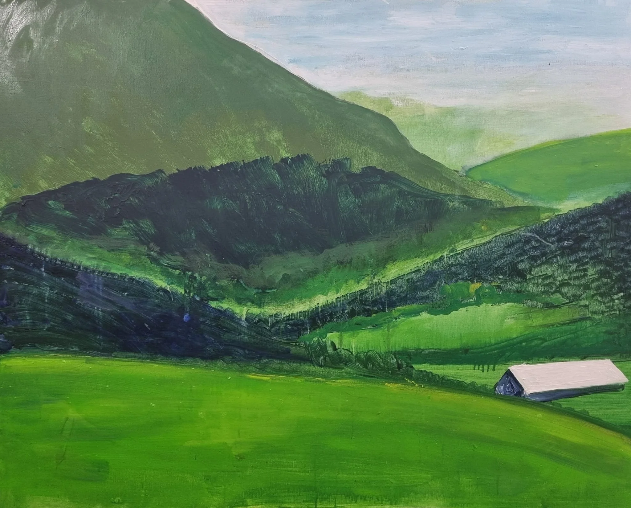 Refuge en Blanc (160x120)