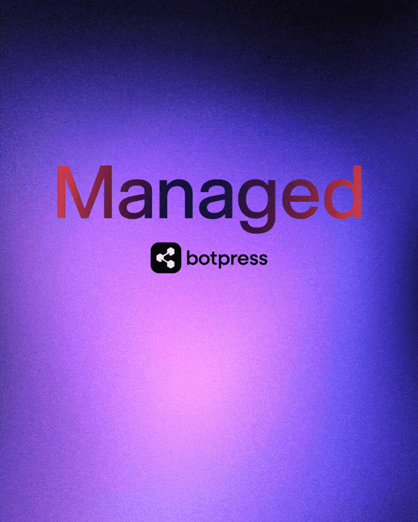 Botpress Managed campaign
Videography | Video editing | Motion design
