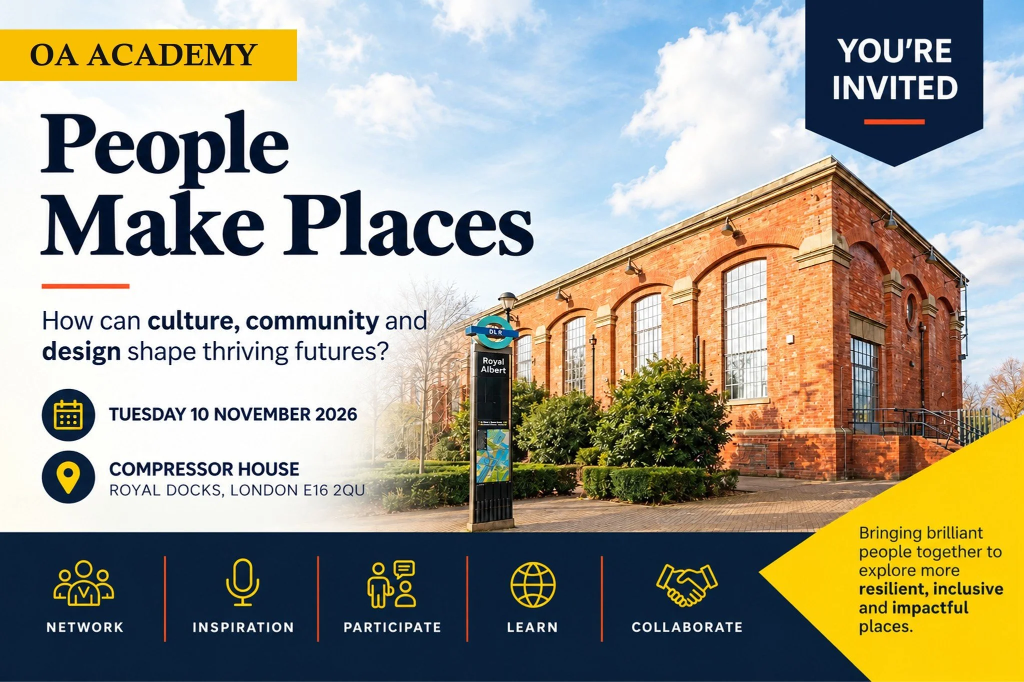 OAA ‘People Make Places’ event takes shape…