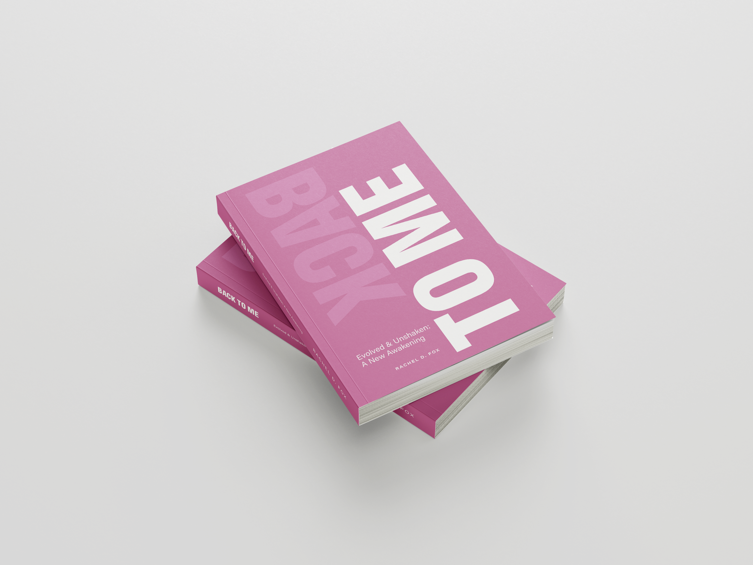 2026 Back To Me by Rachel D Fox Book Cover Design