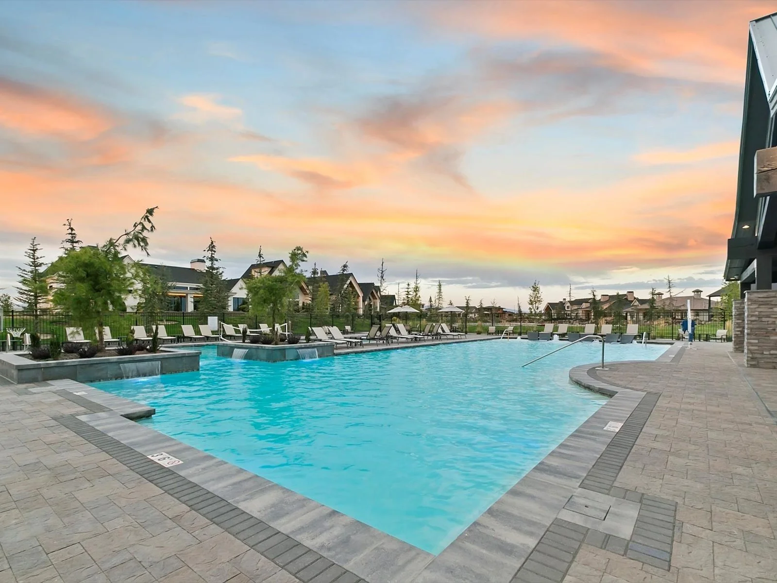 Terra View Pool Luxury Community Eagle Idaho