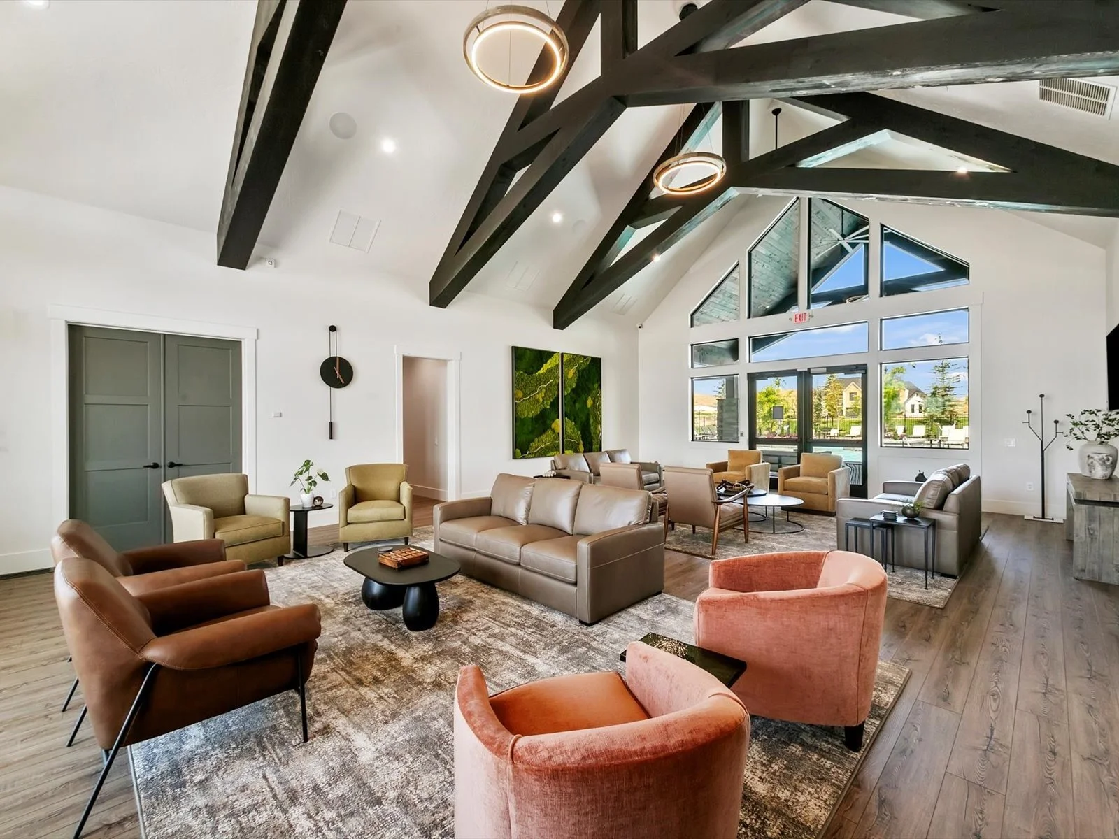 Terra View Clubhouse Interior Seating Eagle Idaho