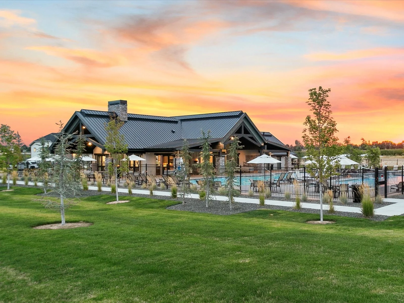 Terra View Clubhouse Dusk Eagle Idaho