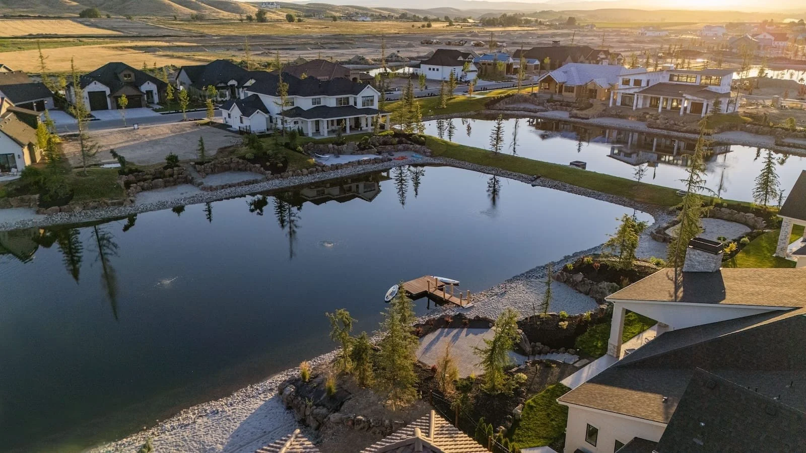 Terra View Private Waterfront Ponds Eagle Idaho