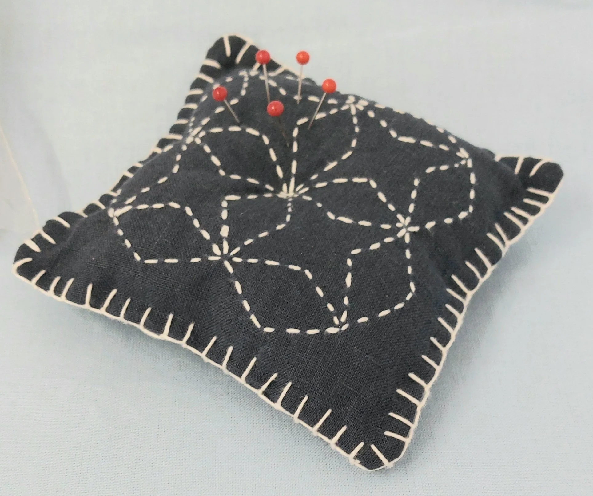 Sashiko Pin Cushion with Stephen from Stitched by the Beach 1pm - 2:30pm