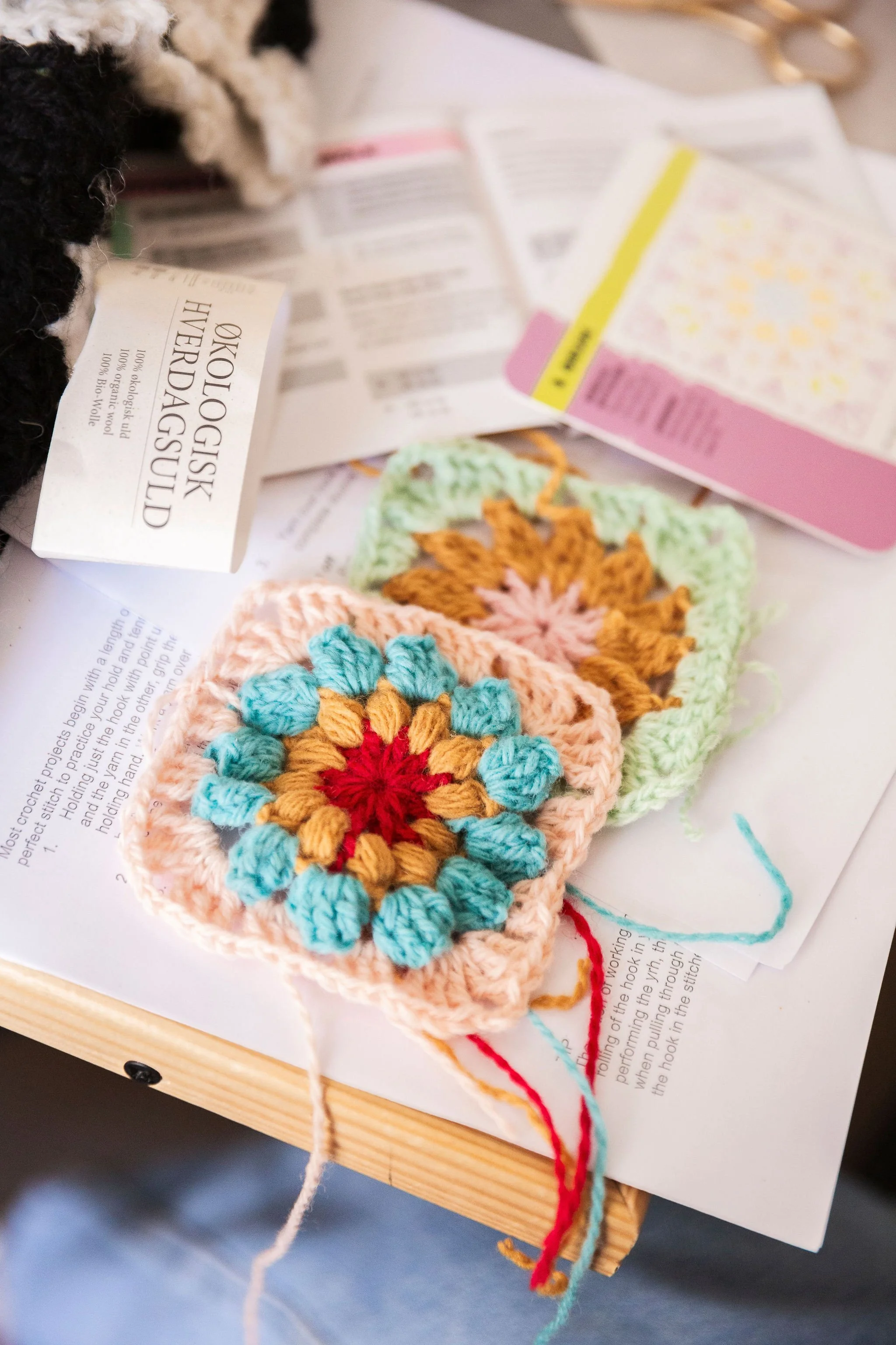 The Granny Square Card Deck Reading Charts Workshop with Claire Montgomerie 12noon - 2pm