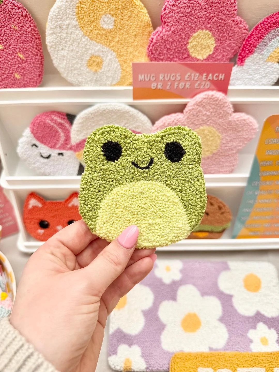 Make Your Own Mug Rug - Punch Needle Workshop with Charlotte from Created by Char 12noon - 3pm