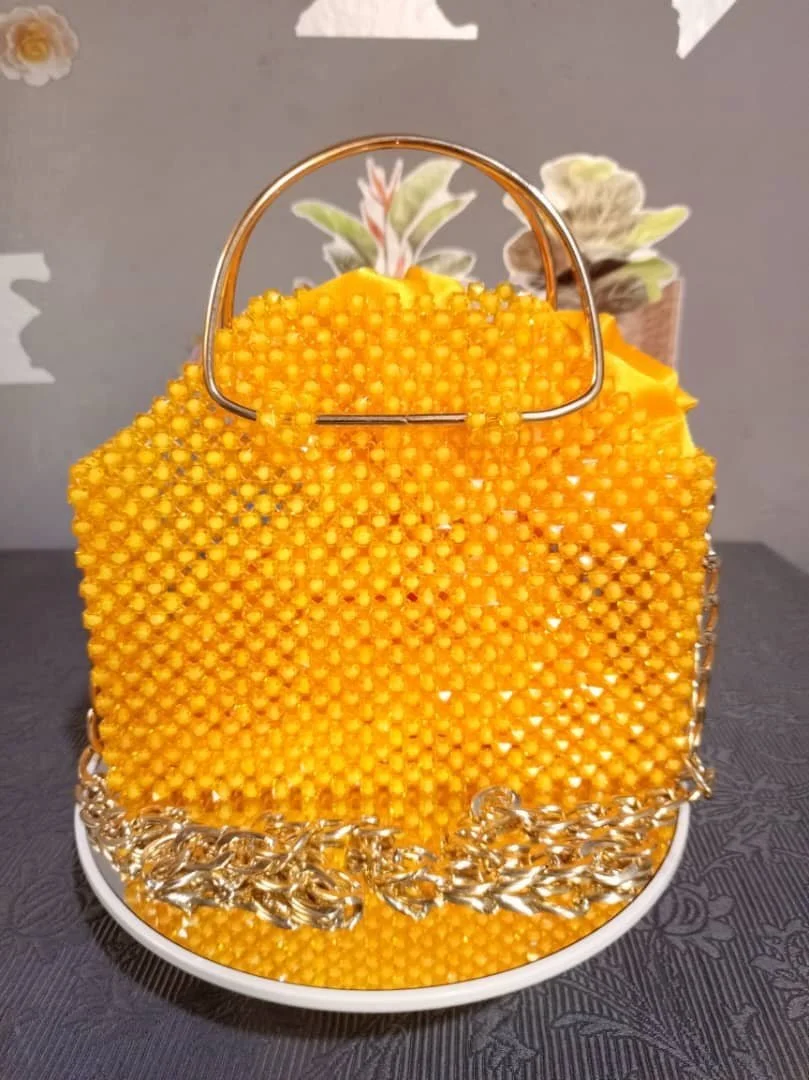Handcrafted Beaded Bag – Stylish and Durable”