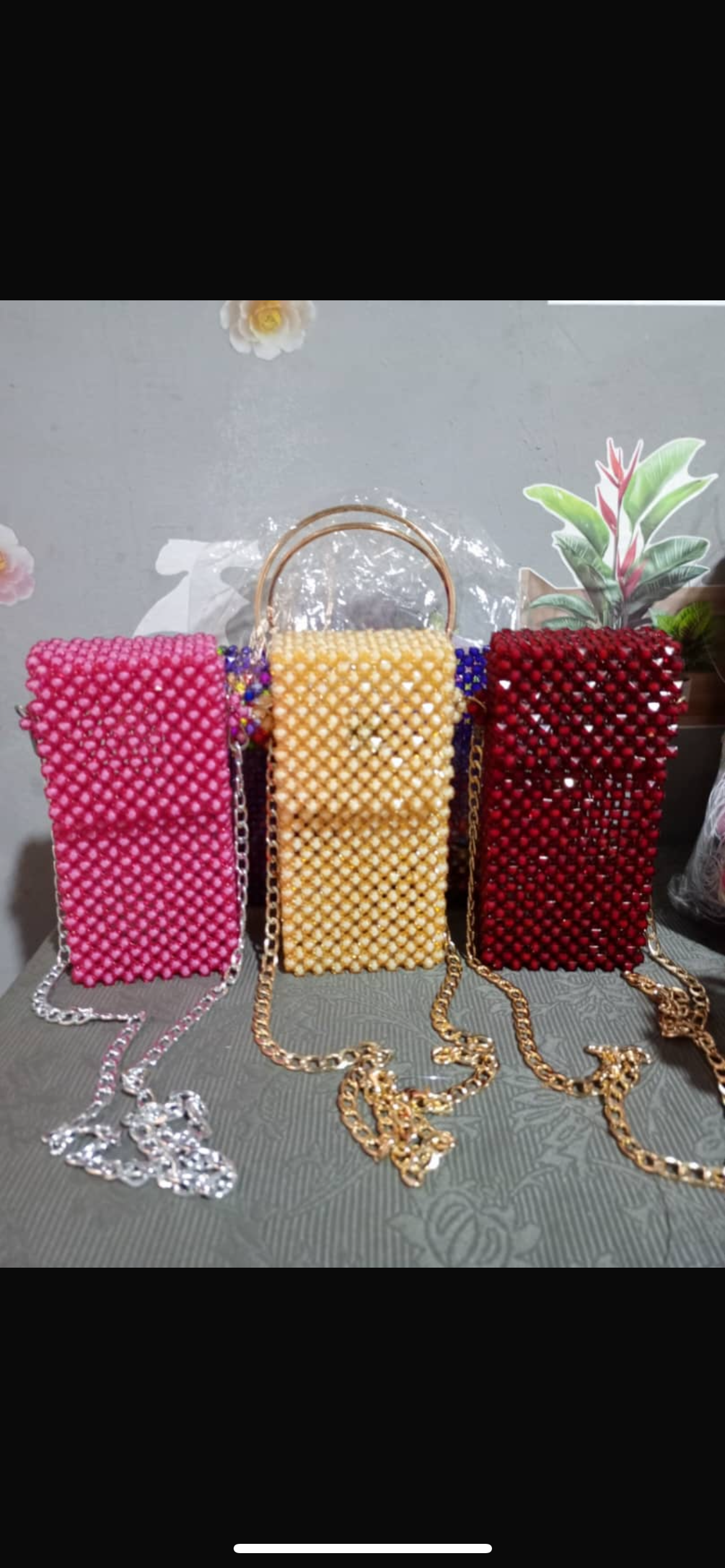 Radiant Beaded Handbag