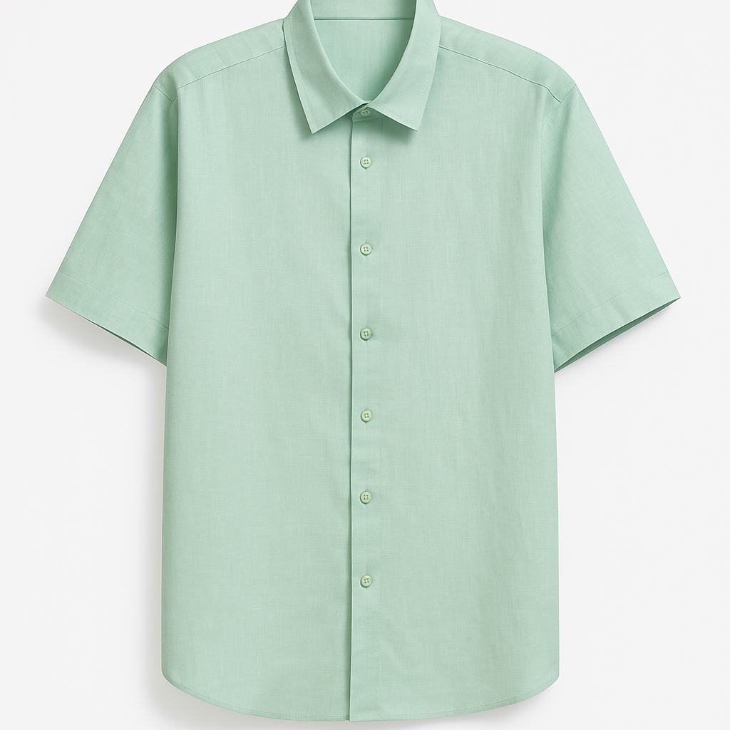Mint Green Short Sleeve Shirt