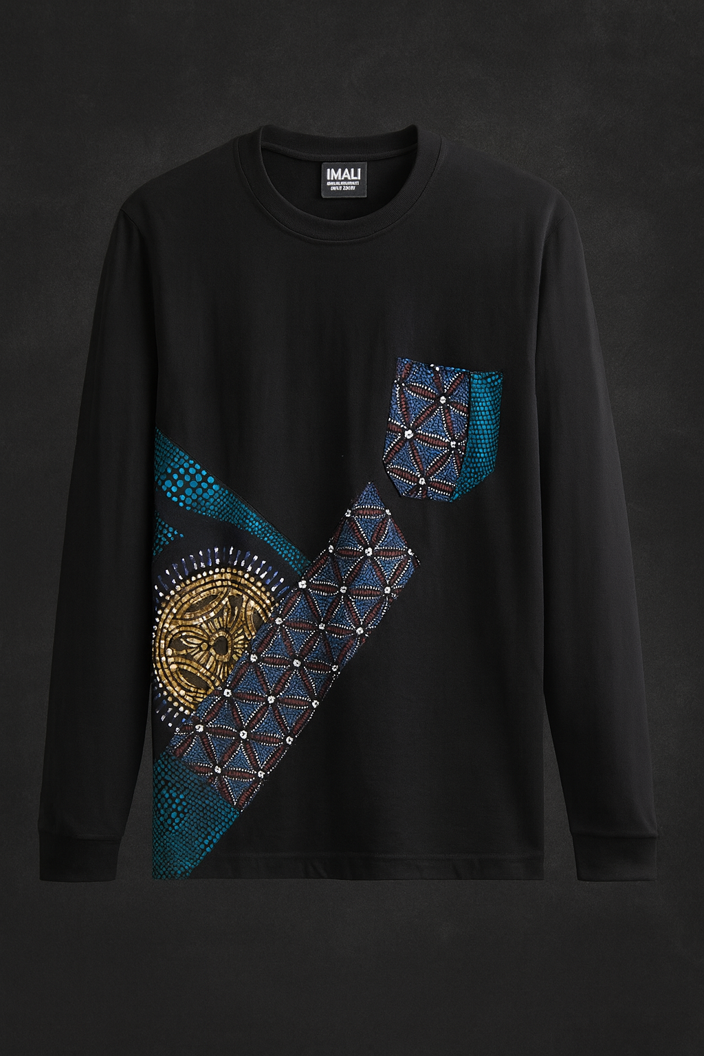 Blue Mosaic Long Sleeve