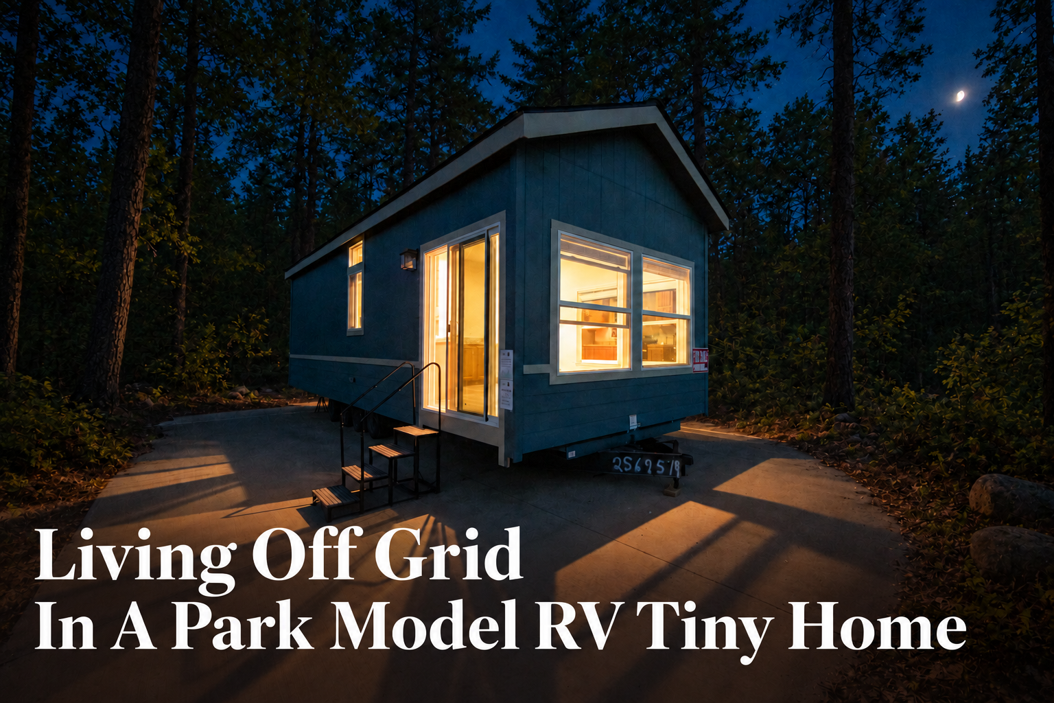 Off-Grid Park Model Tiny Home: What It Actually Takes