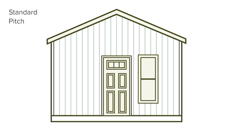 Standard Pitch roofline illustration