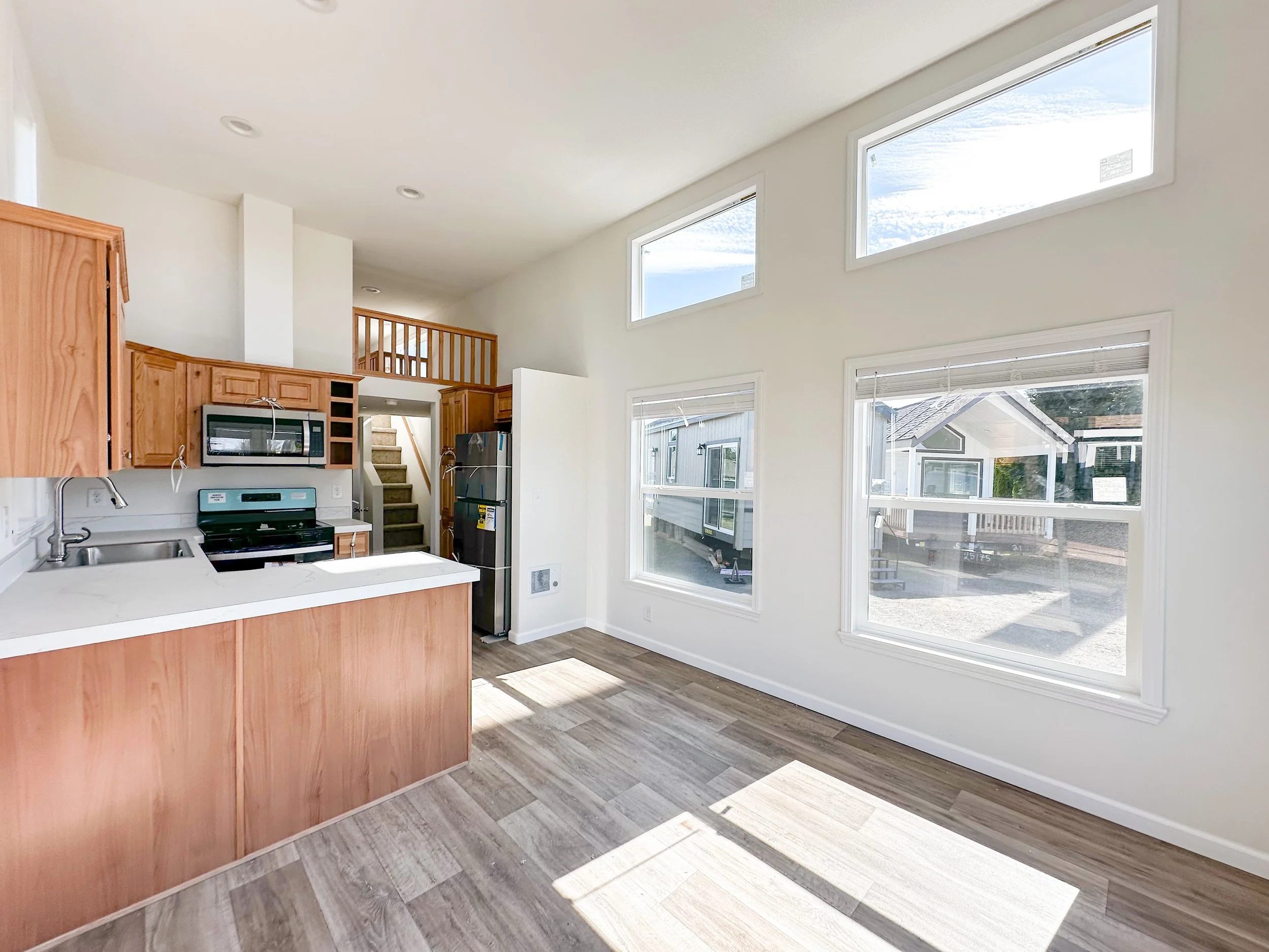 Kitchen and dining room