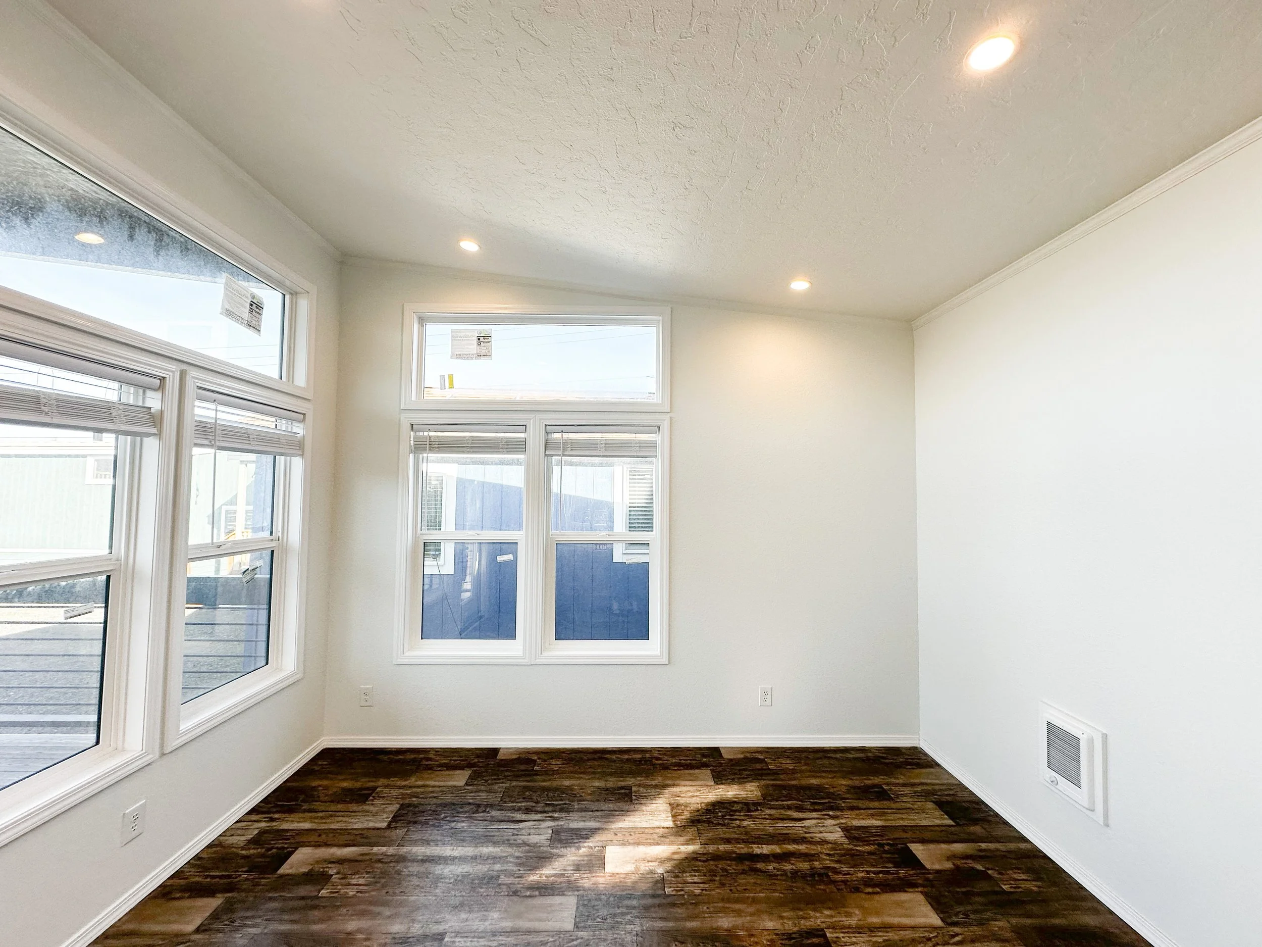 Ponderosa living room facing side wall