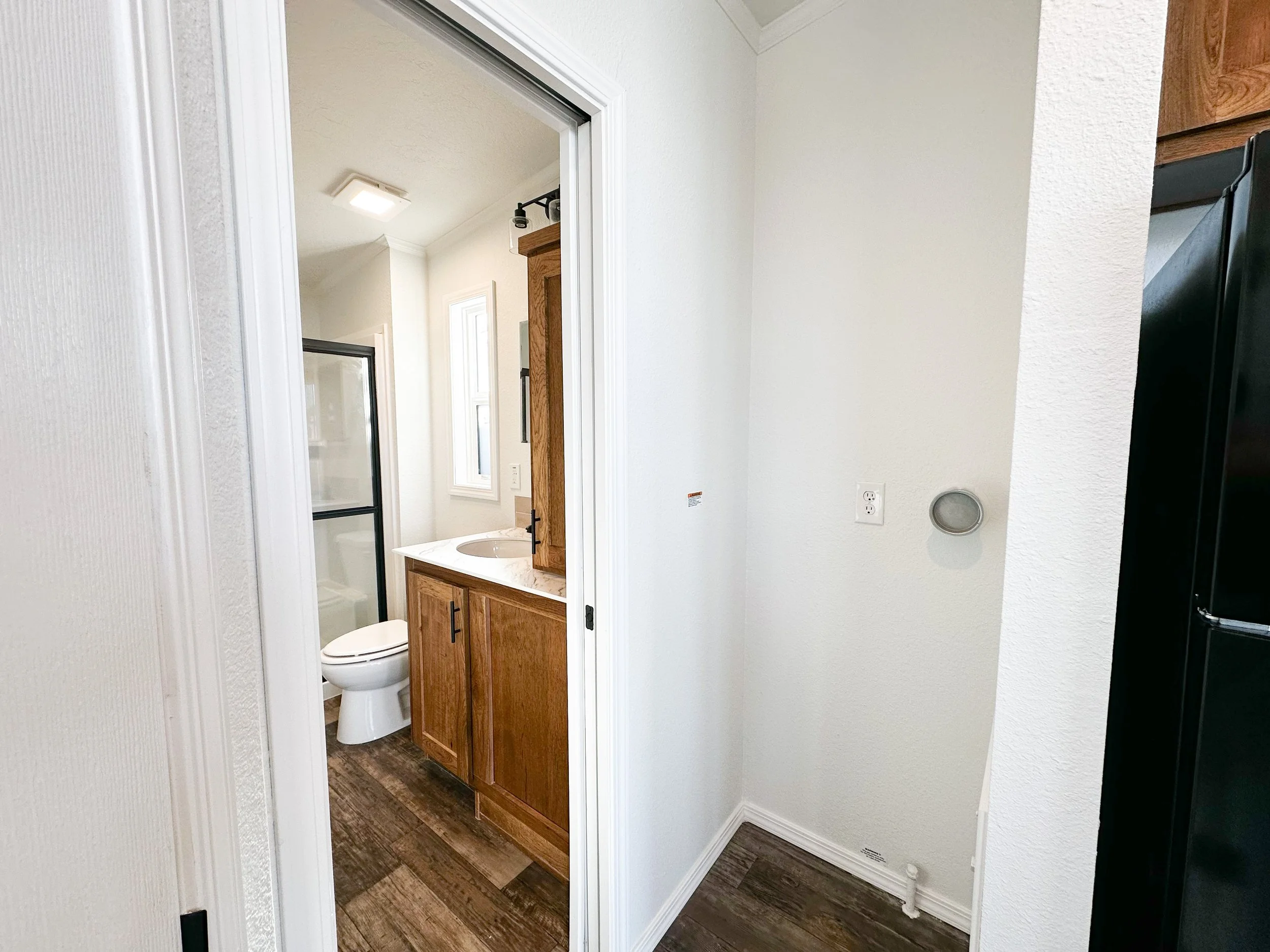 Ponderosa utility area for washer/dryer