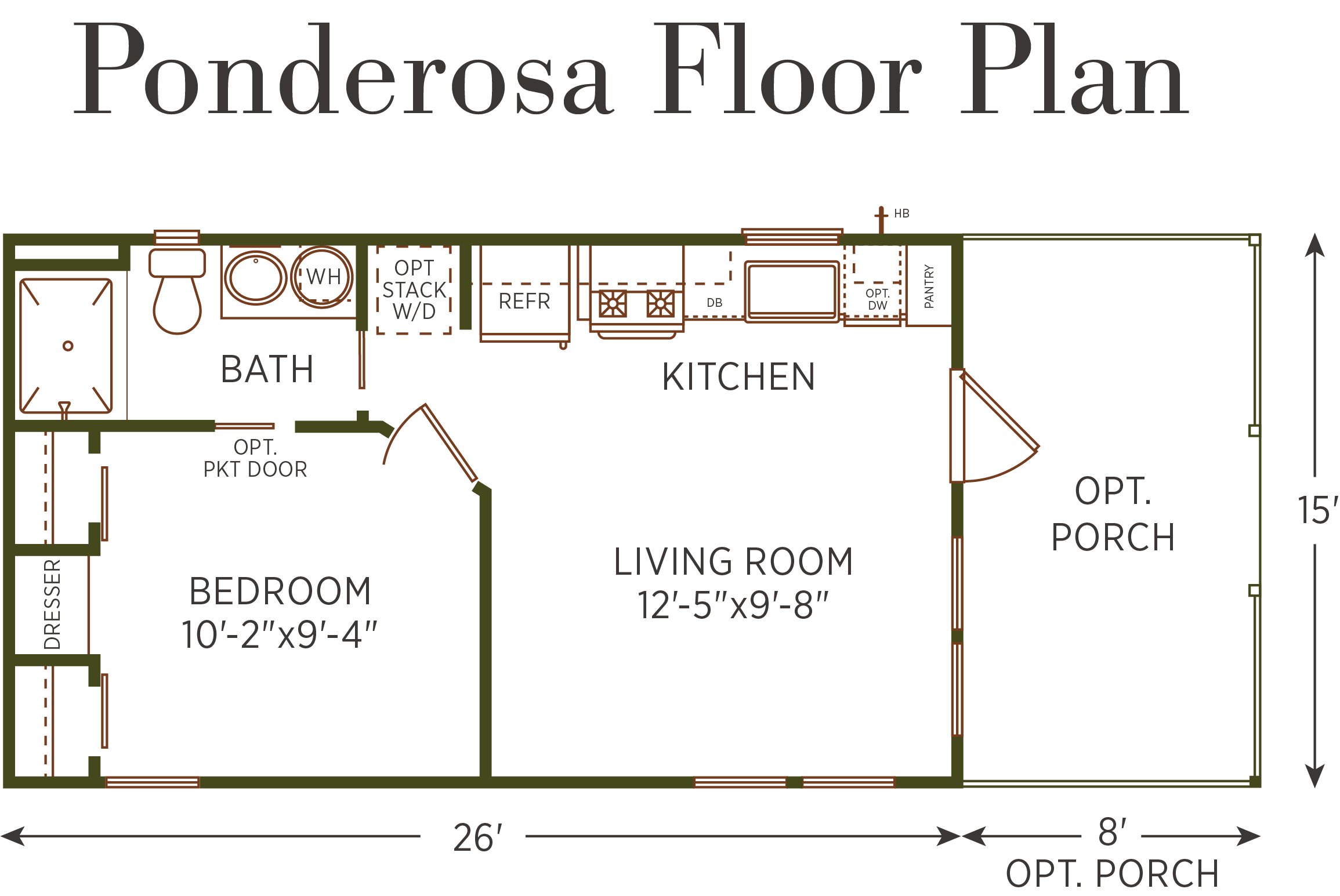 Ponderosa floor plan