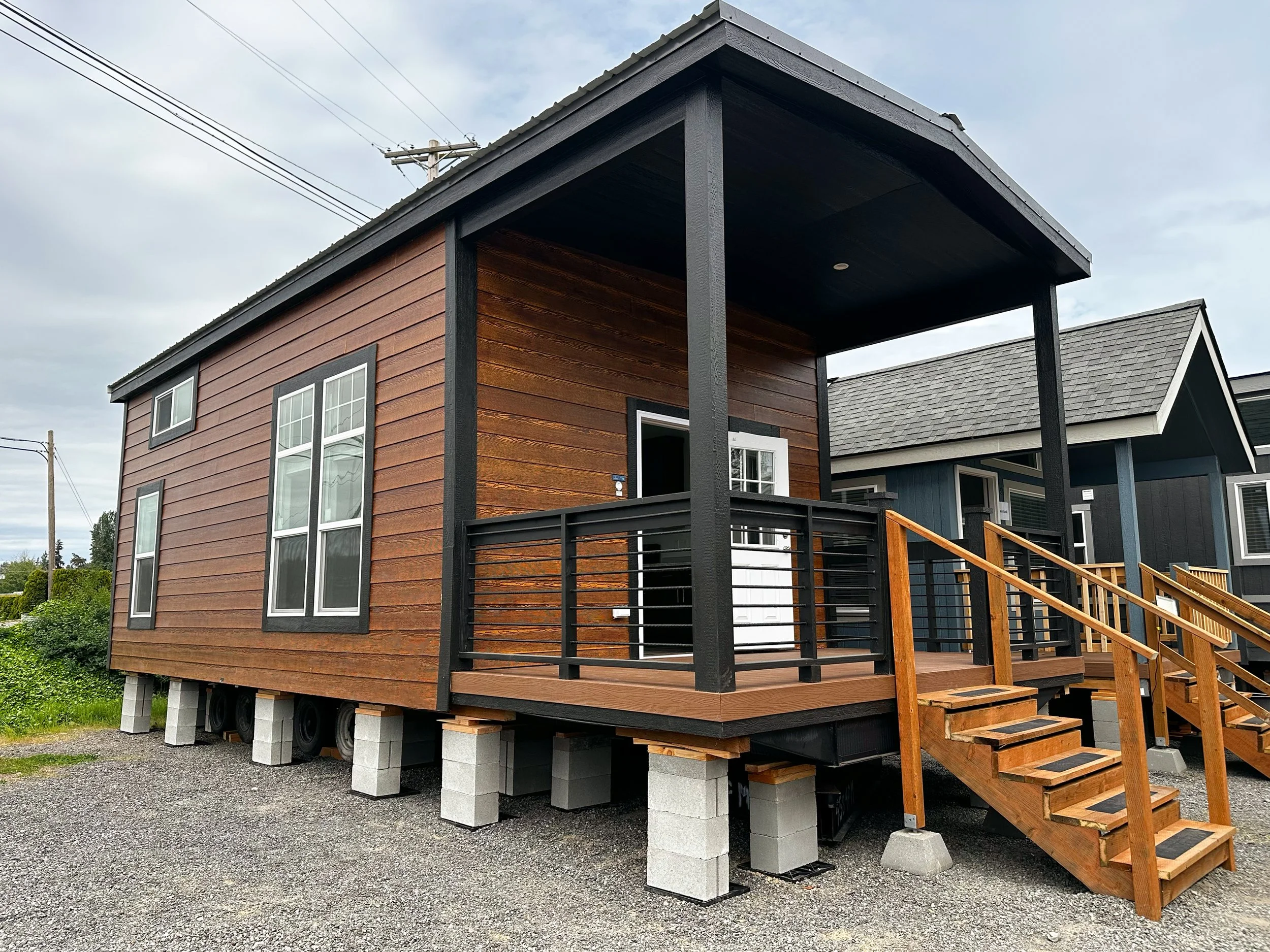 Lofted Ponderosa at the Snohomish, WA, display lot