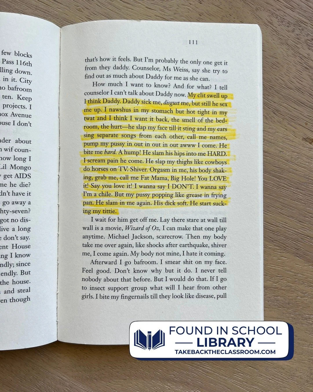 Is this porn in schools?