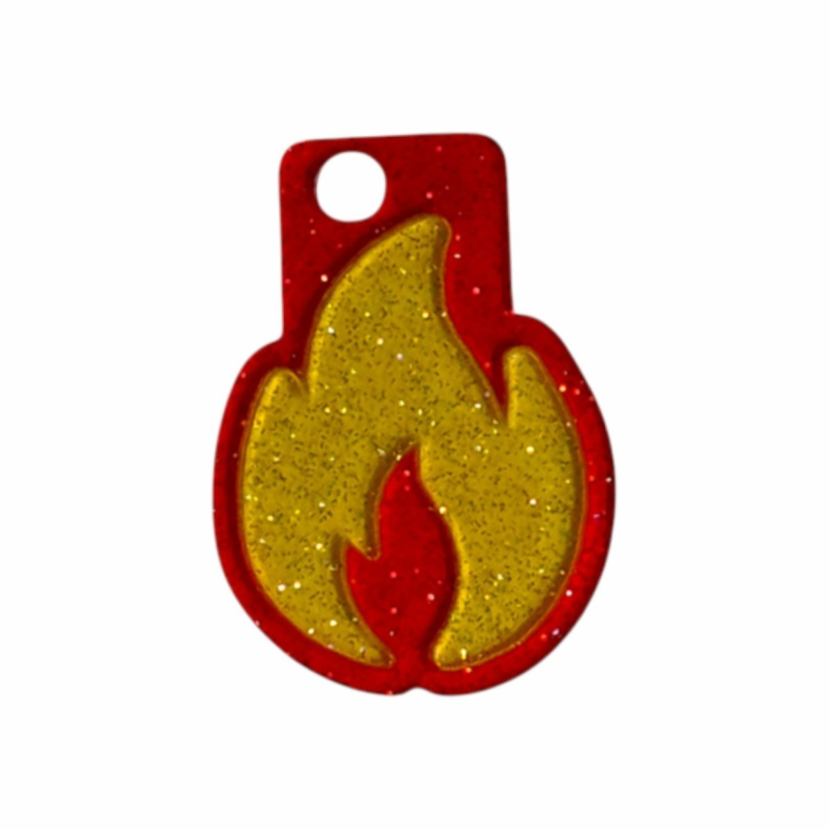 Fuego - Sparkle Golden & Red