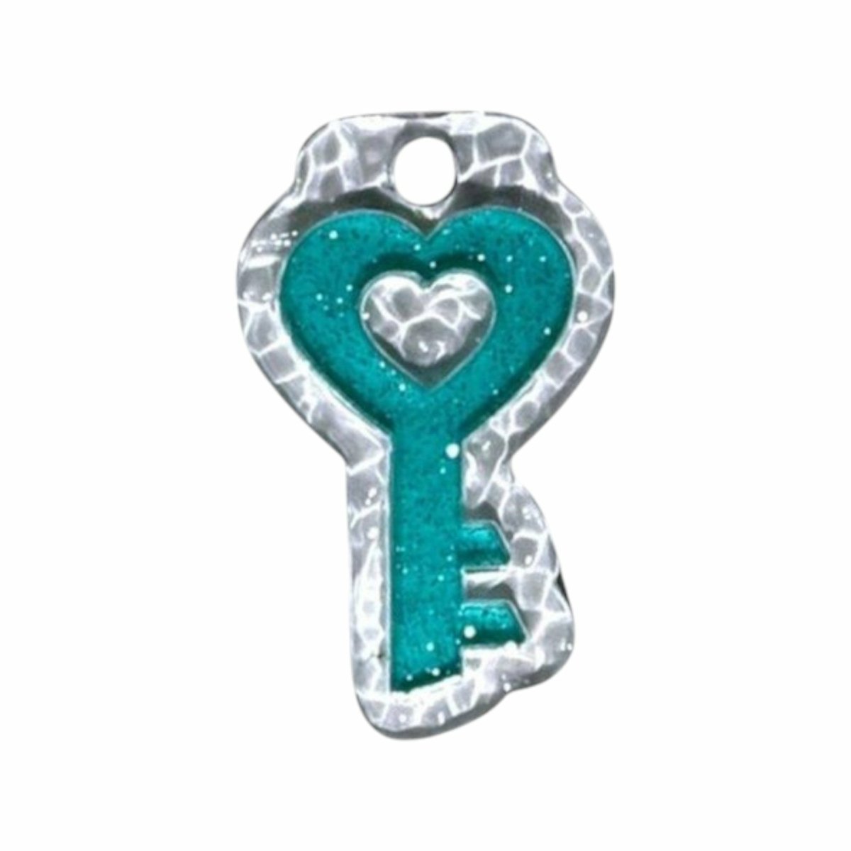 The Millie -White & Teal Rapids