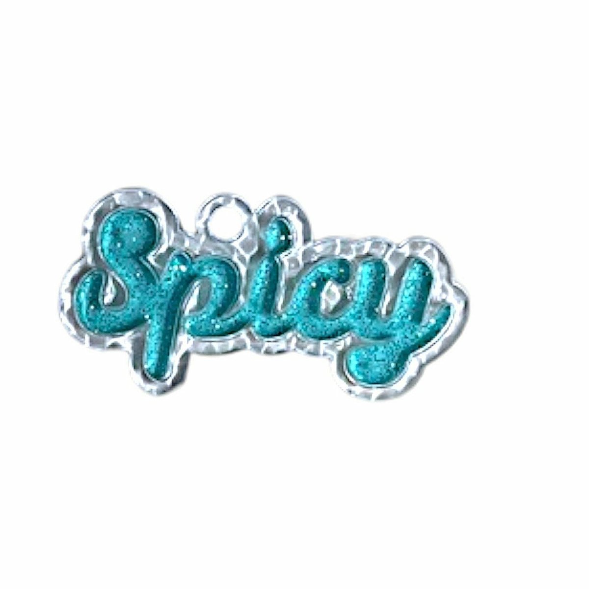 Spicy - Teal/White Ripple