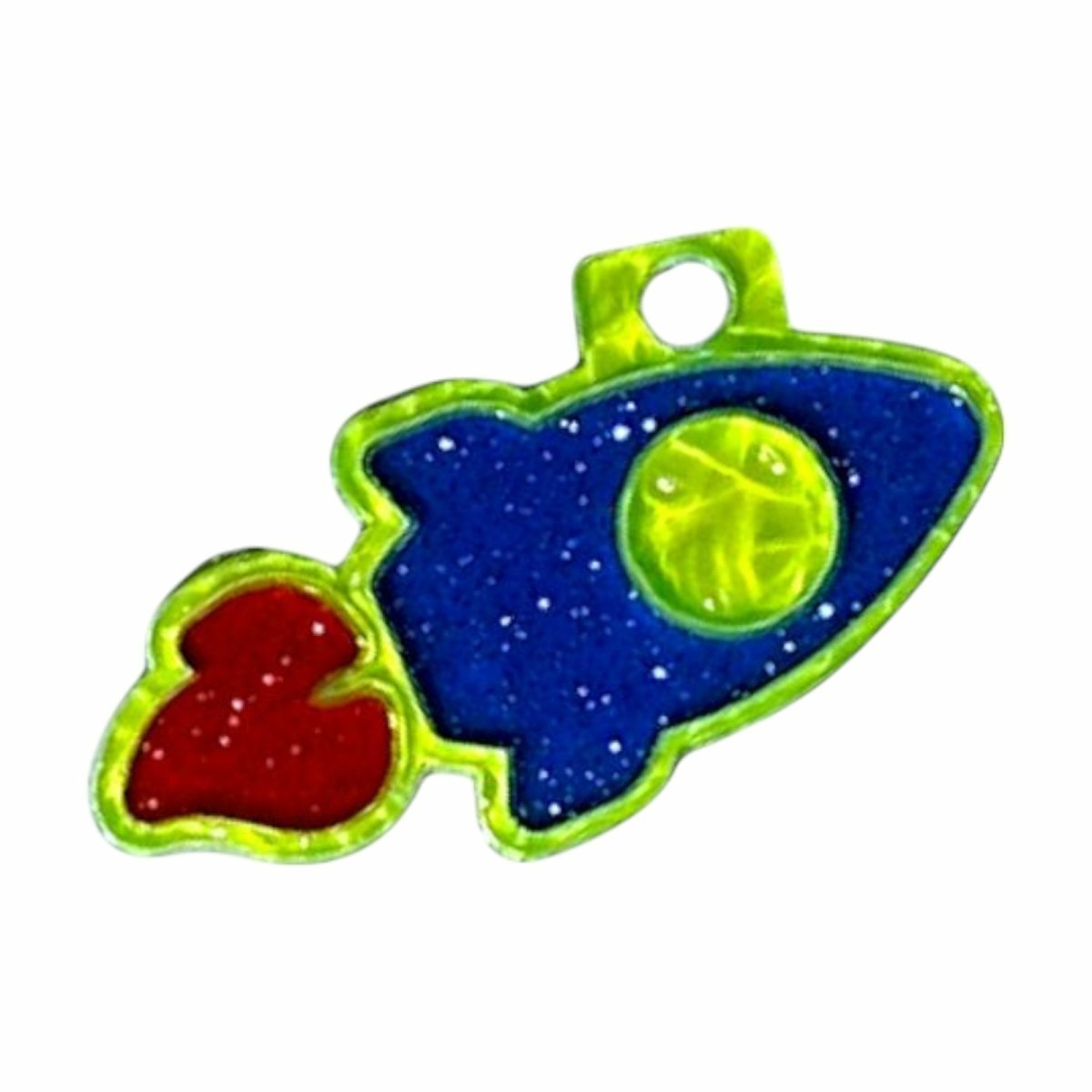 The Pierre II- Blue/Lime/Red