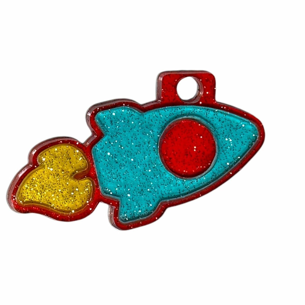 The Pierre II- Teal/Red/Yellow