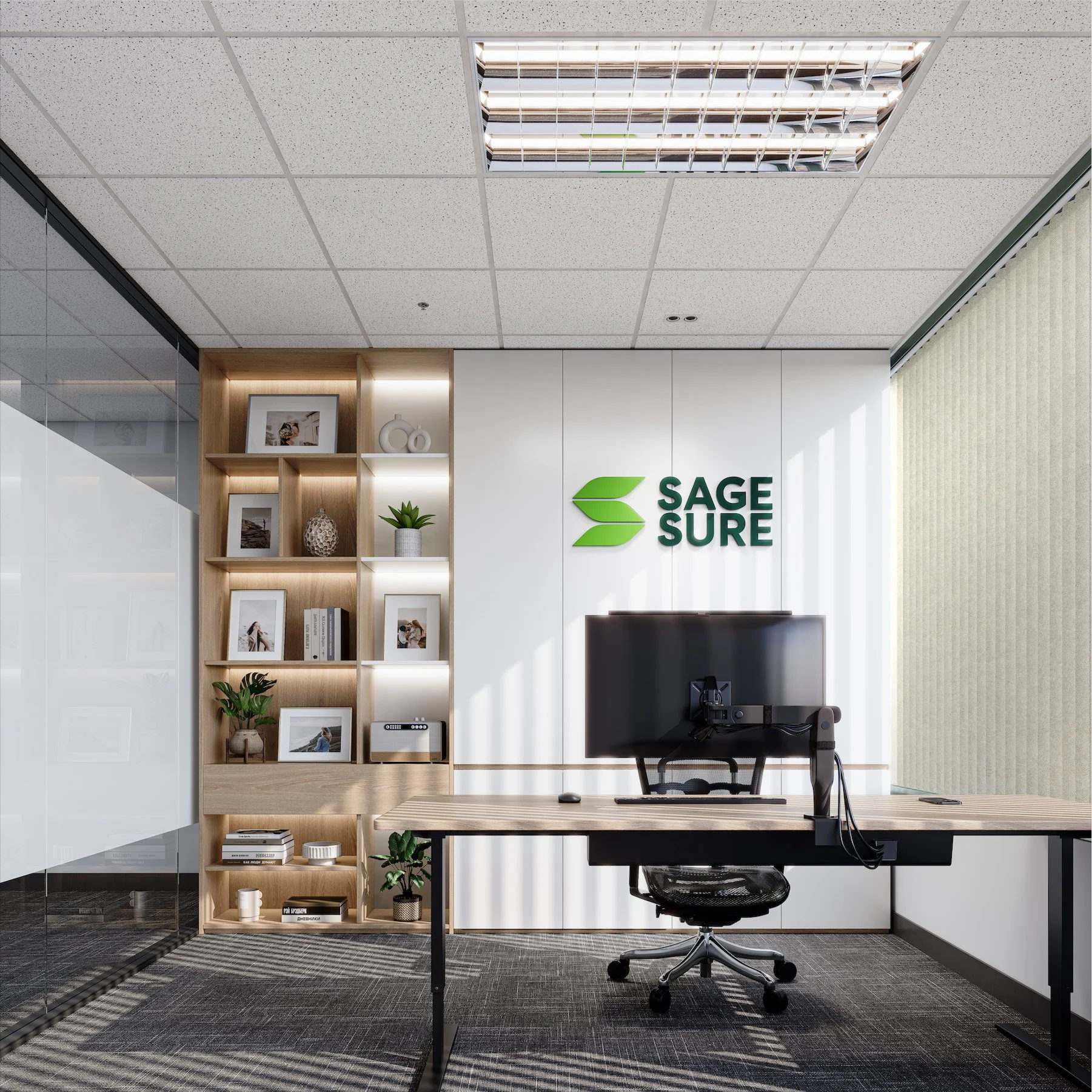 Office Wall Design, Menlo Park