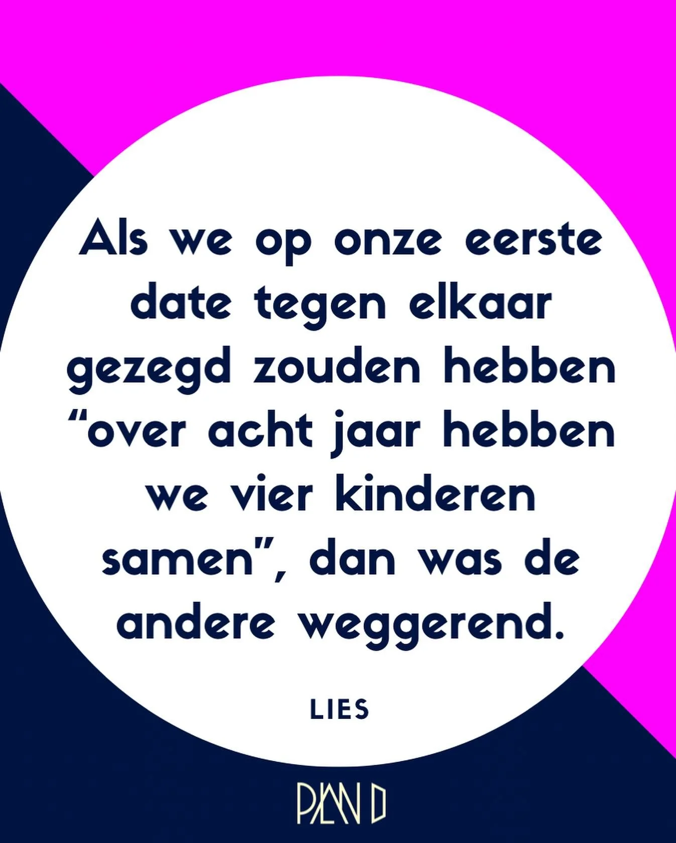 💡 Zoals Lies het juist zegt: &ldquo;Met een gekende donor in zee gaan is mooi, maar je moet hem wel vinden.&rdquo; En dat is niet zo evident, want aan wie stel je die vraag? Hoe vraag je dat? En wat als die persoon het niet ziet zitten? 

🎙️ Lies e