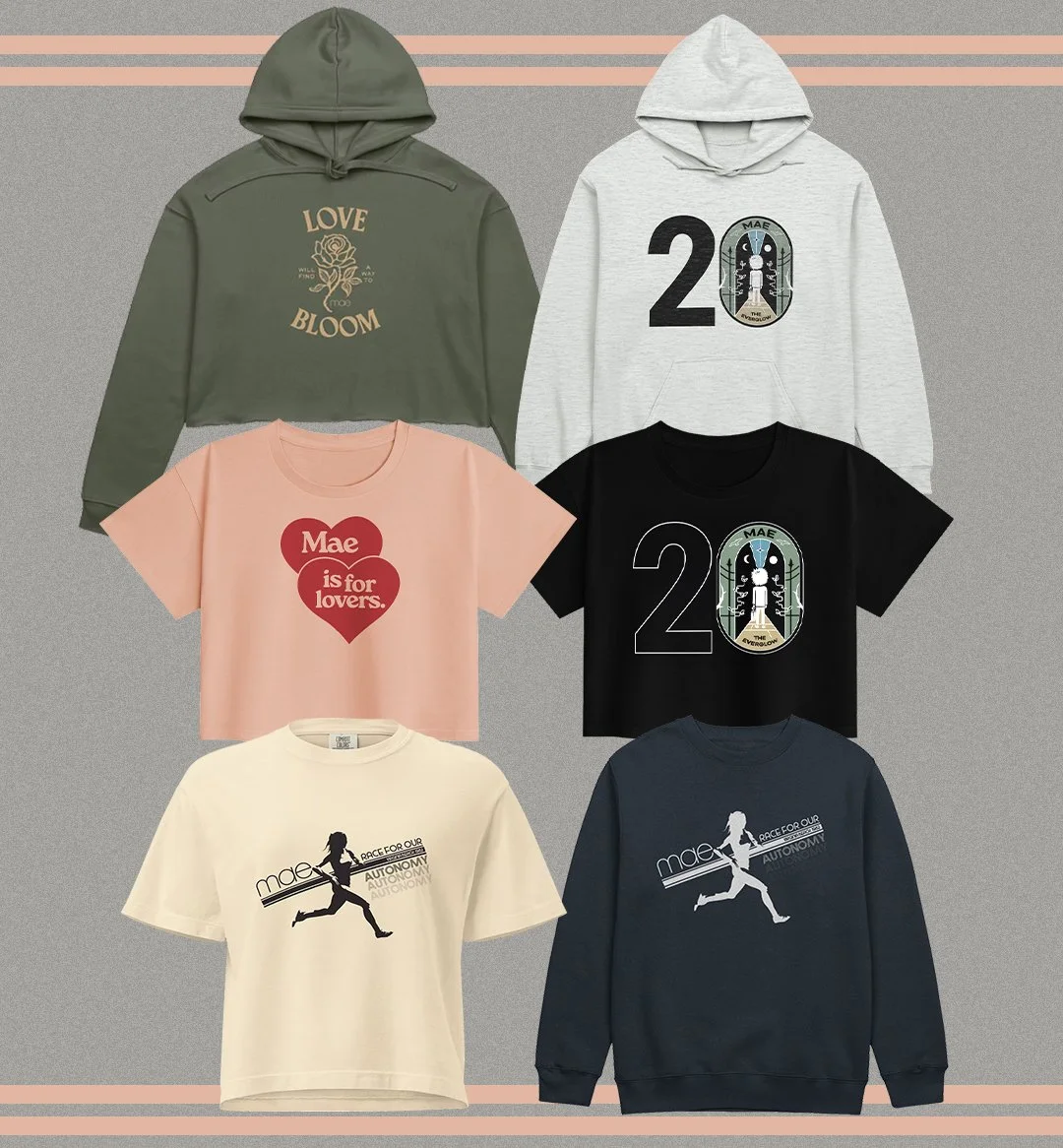 Mae is for Women Merch Line