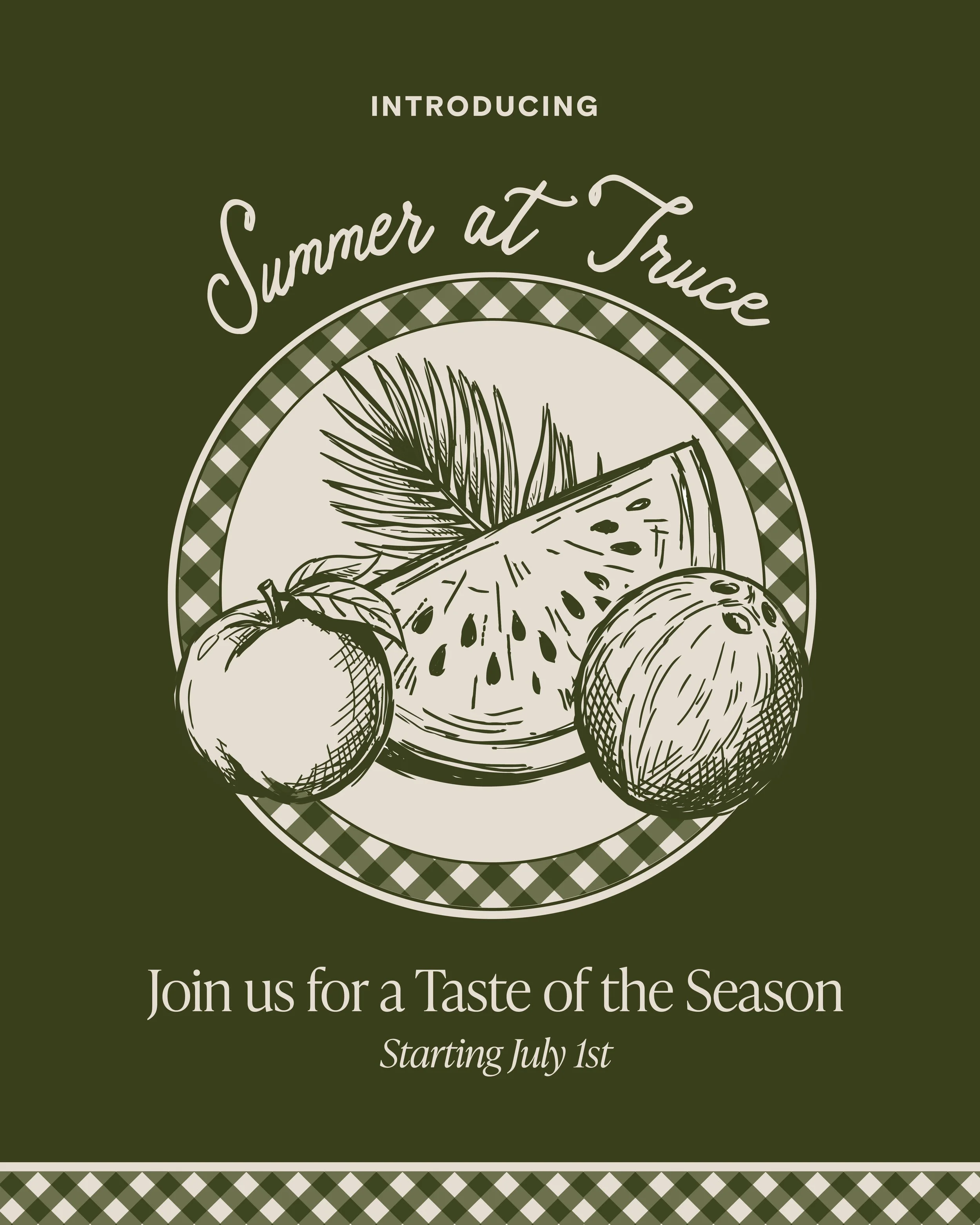Summer at Truce Branding / Illustration