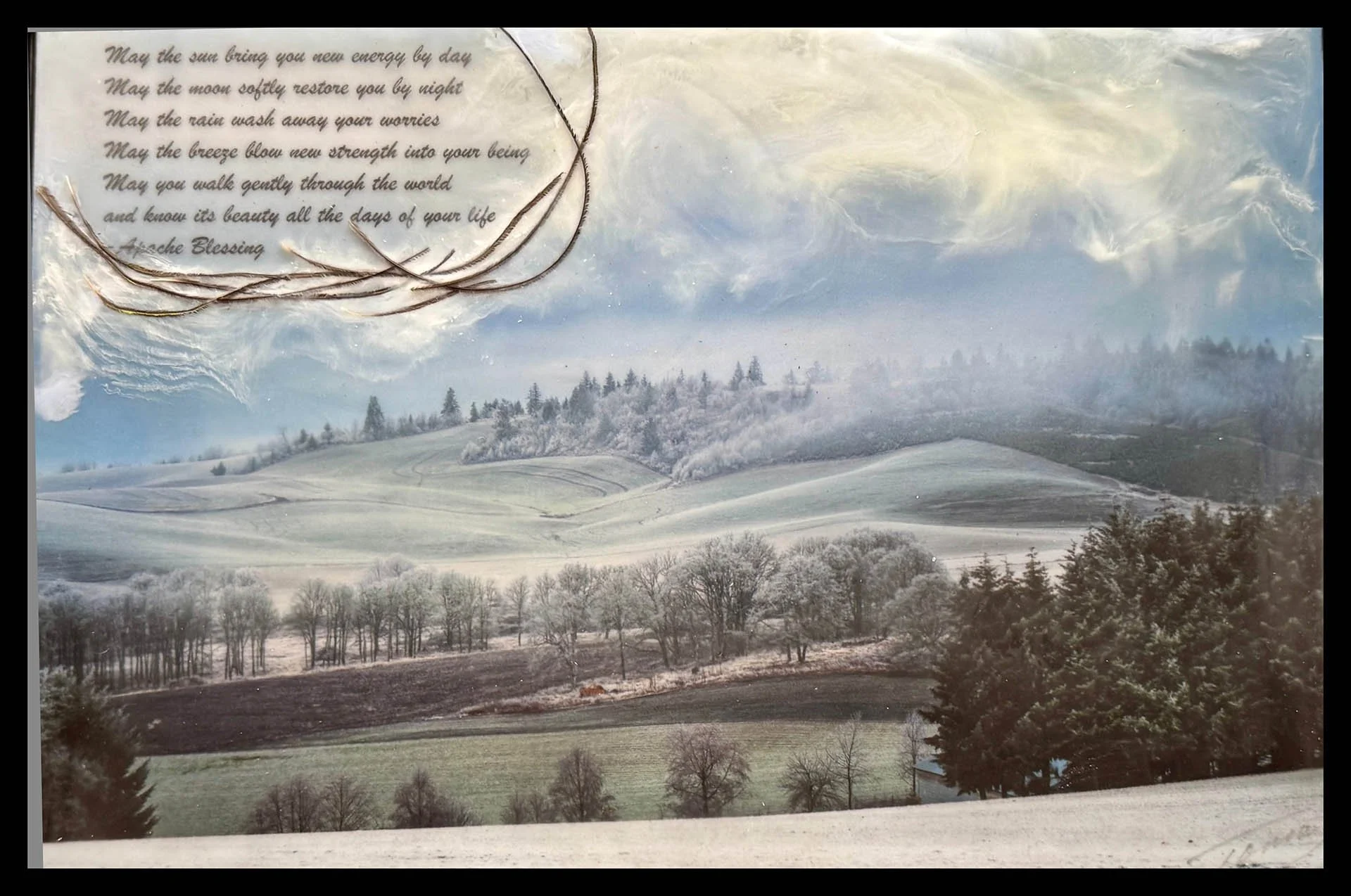 Pastoral Blessing ©2025 Tomas Spross - SOLD