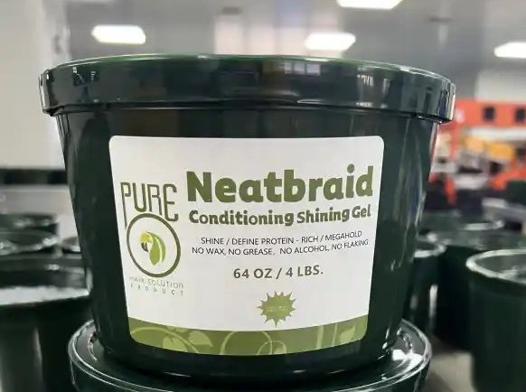 Neat braid conditioning gel 4LB