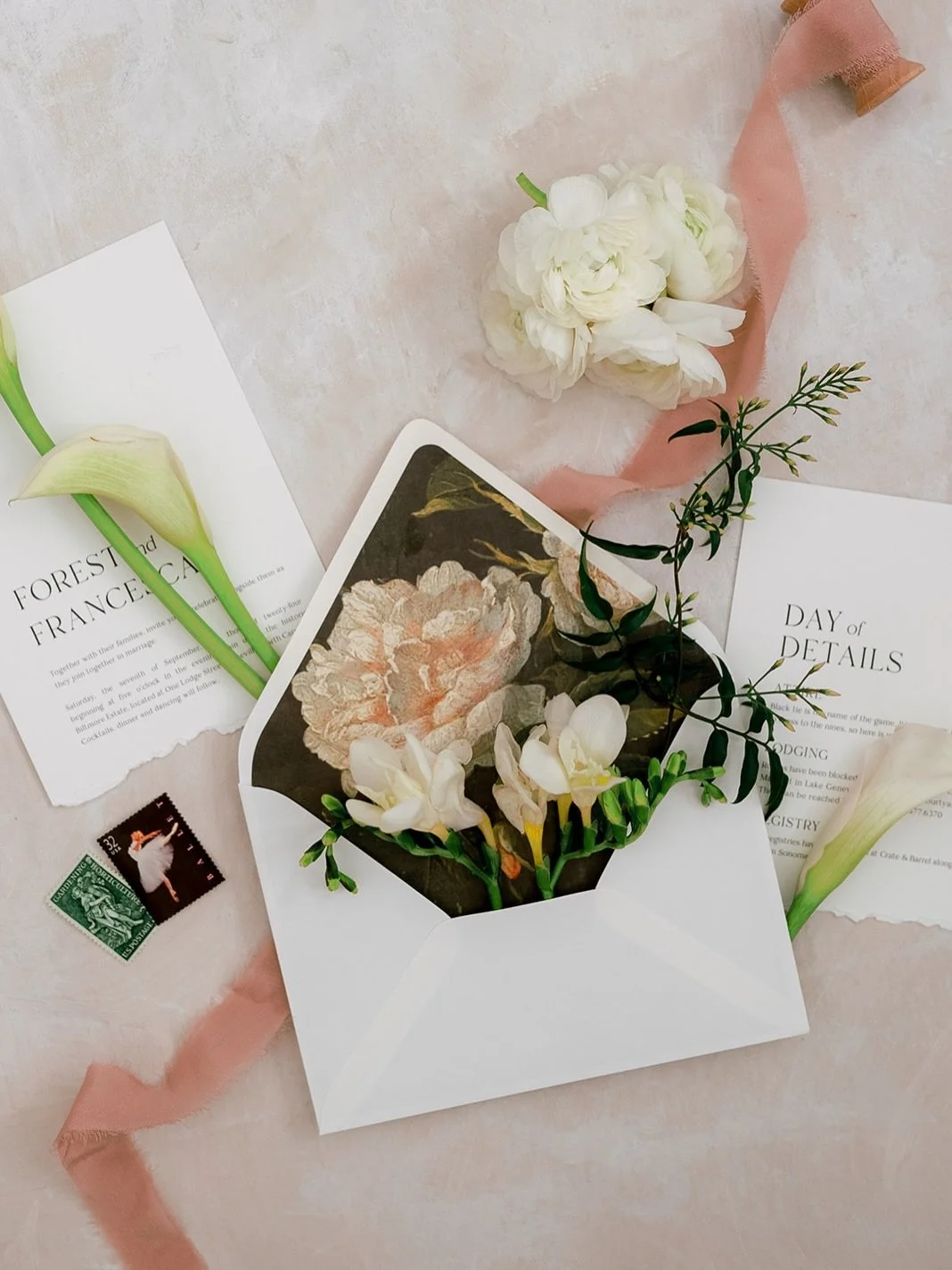 We always embrace creative collaboration &mdash; especially when it means bringing a vision to life alongside such talented industry artists.

One of our semi-custom invitation suites was recently styled and captured at @hunt.family.vineyards by @tuu