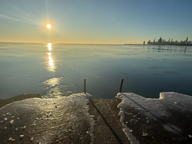 Andrea’s One Wild Life:                     Cold Plunging into Lake Michigan