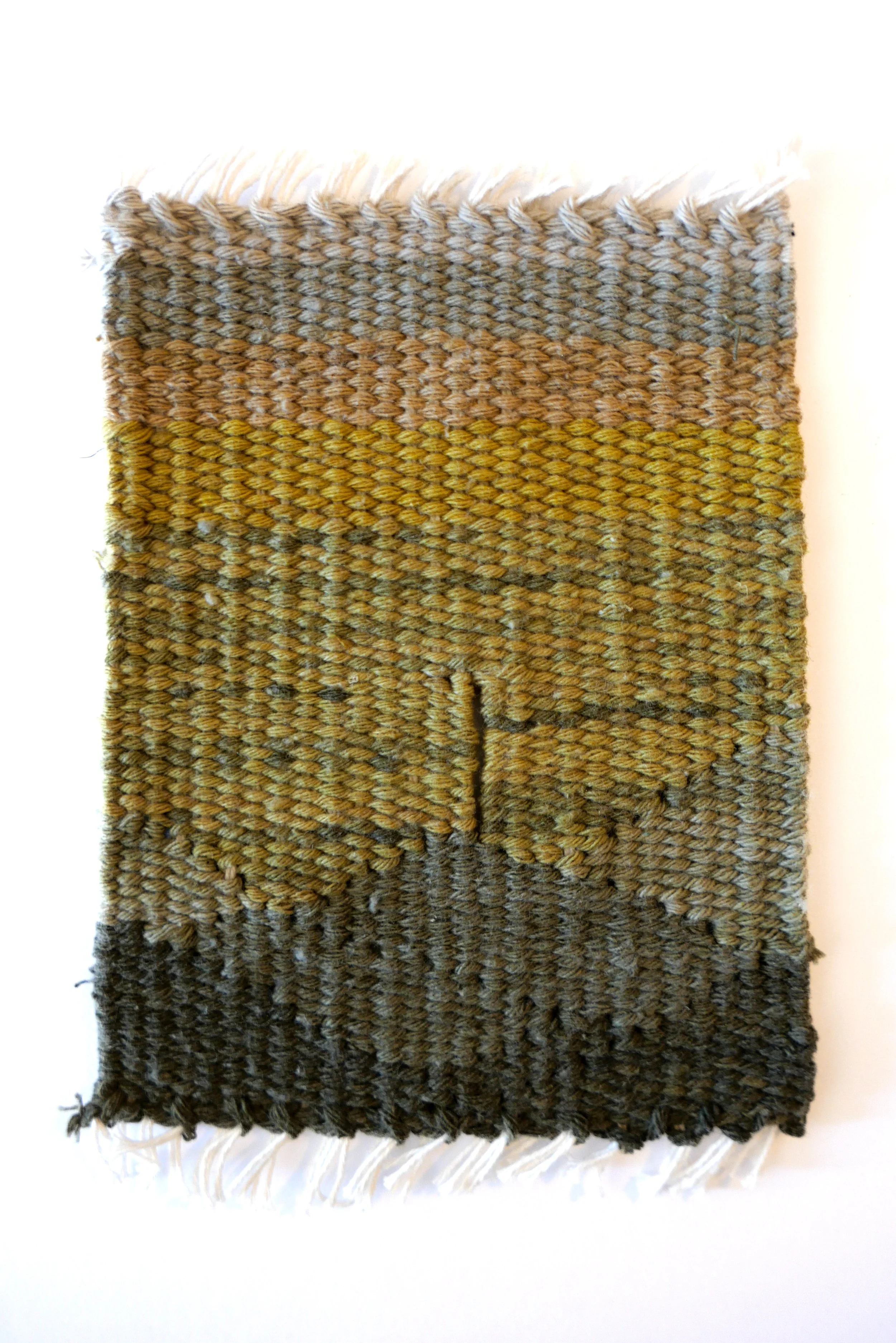 048
2026
Hand dyed woven cotton thread
Framed to 8 x 10"