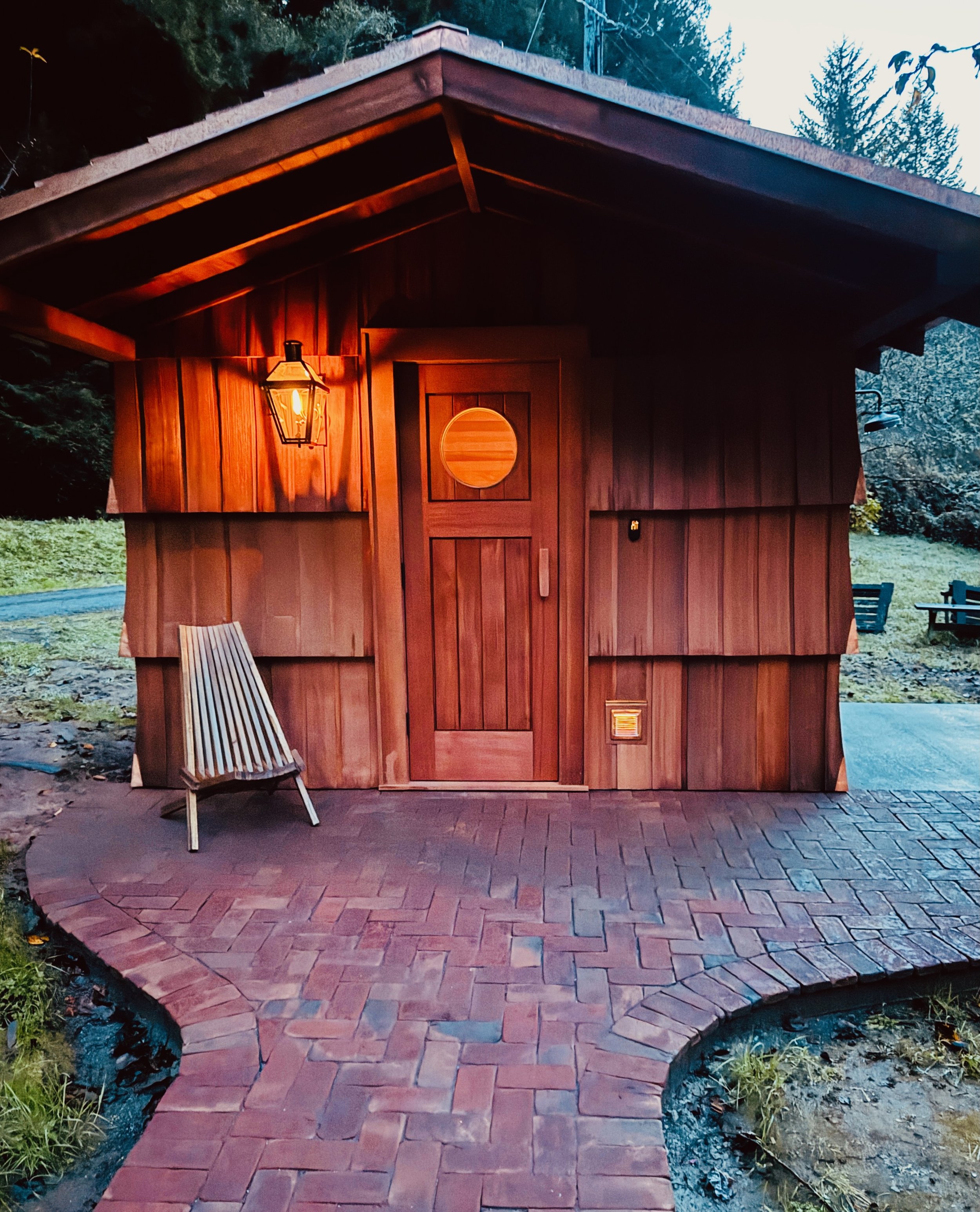 Custom Backyard Sauna