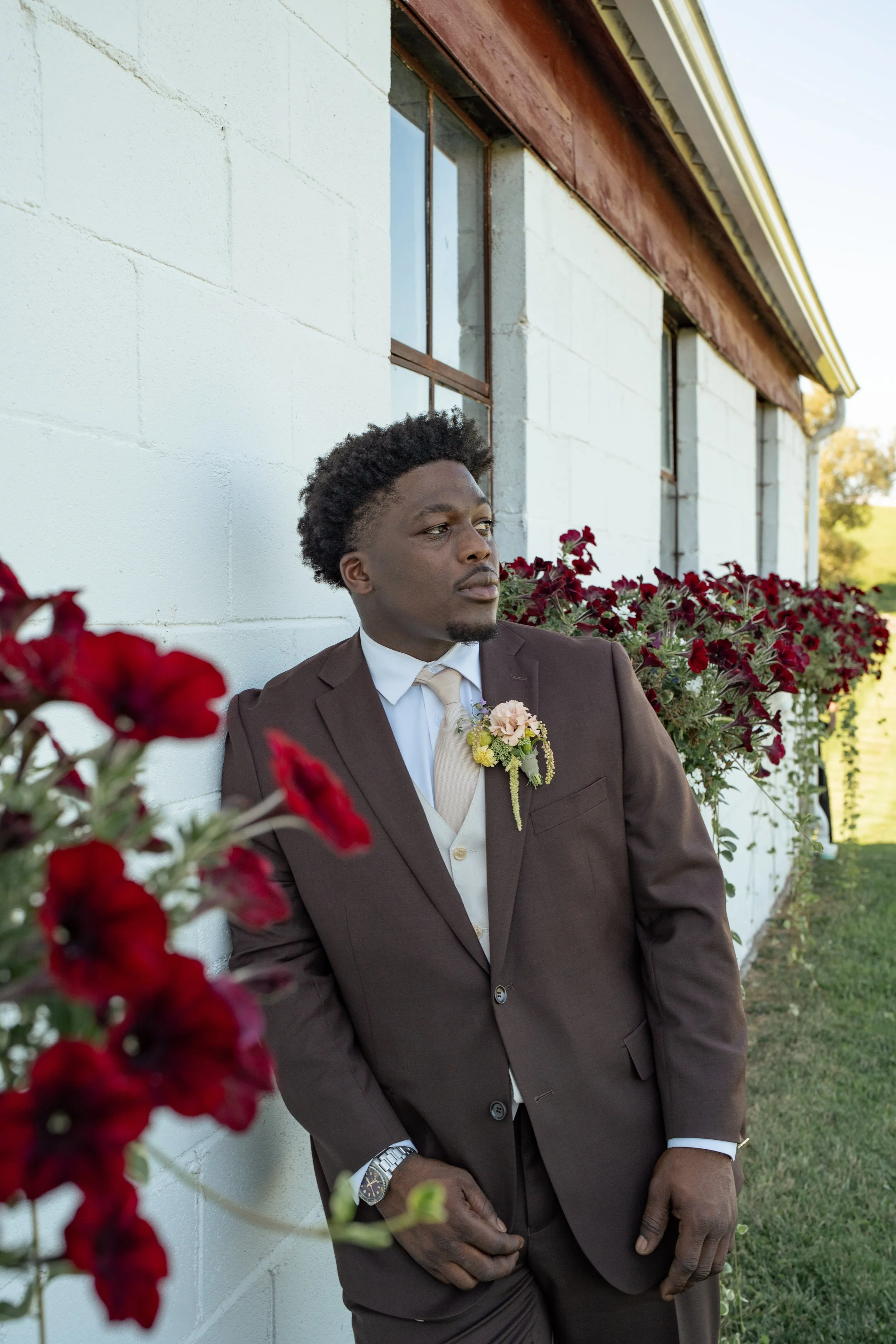 Olivia & Kwasi | Photographer: Leah Kay Photo @leahkay_photos