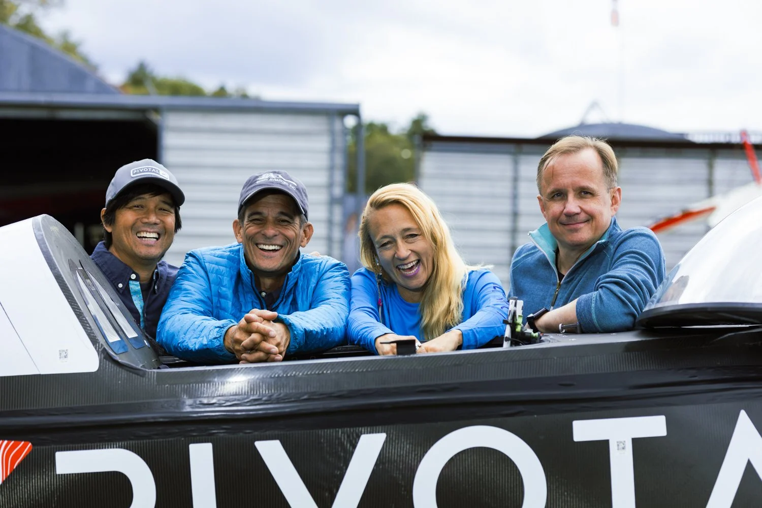 The Soar Tour Flying Car pilots gather in Ohio for the Great American Electric Car Races.