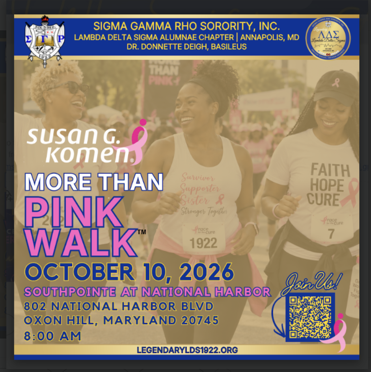 Susan G. Komen Walk