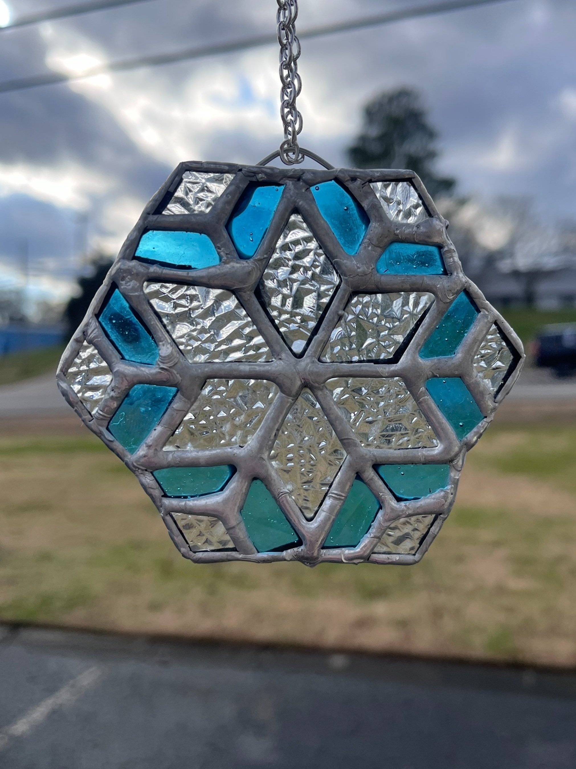 Small Snowflake Suncatcher