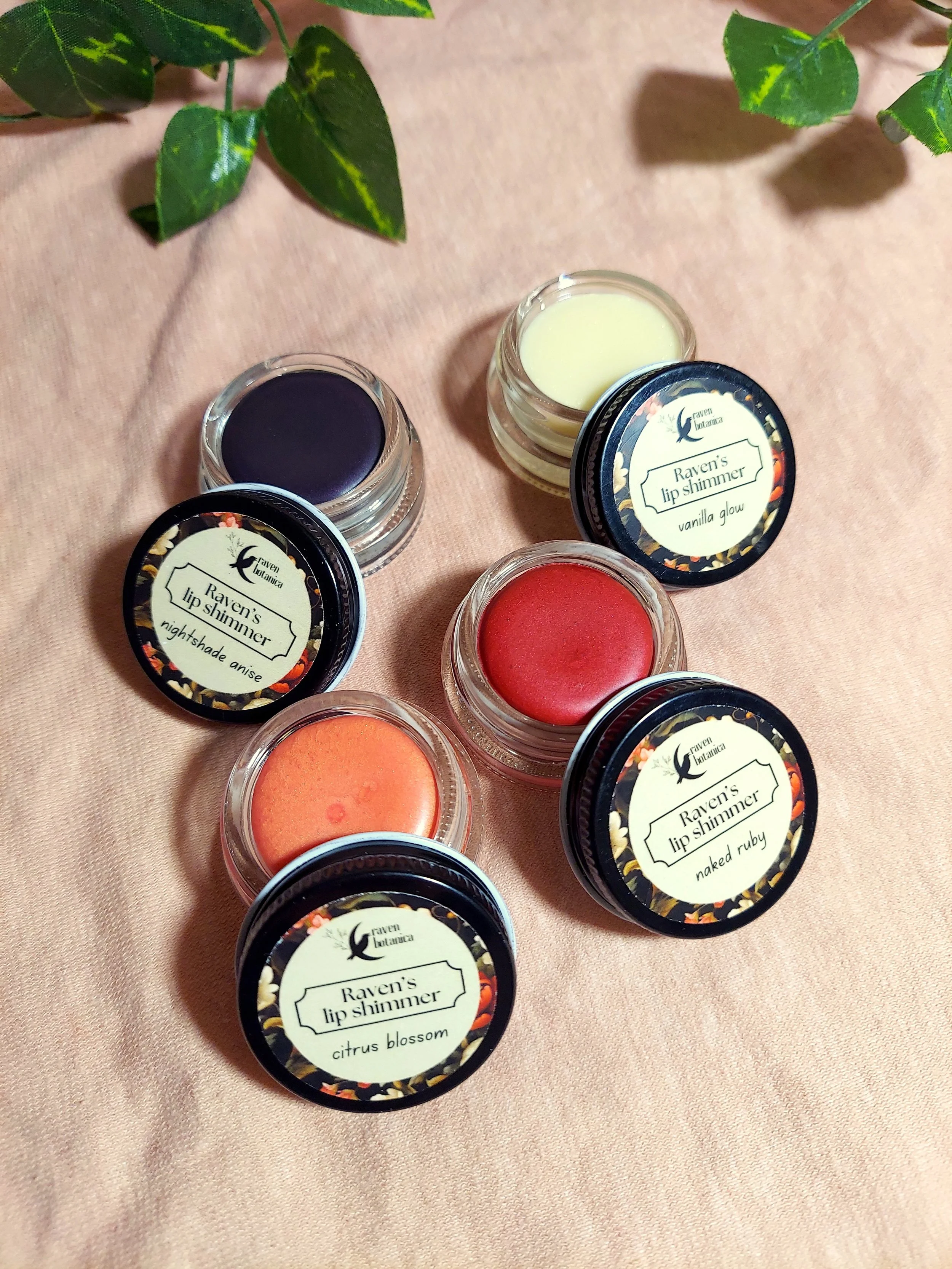 Raven's Lip Shimmers