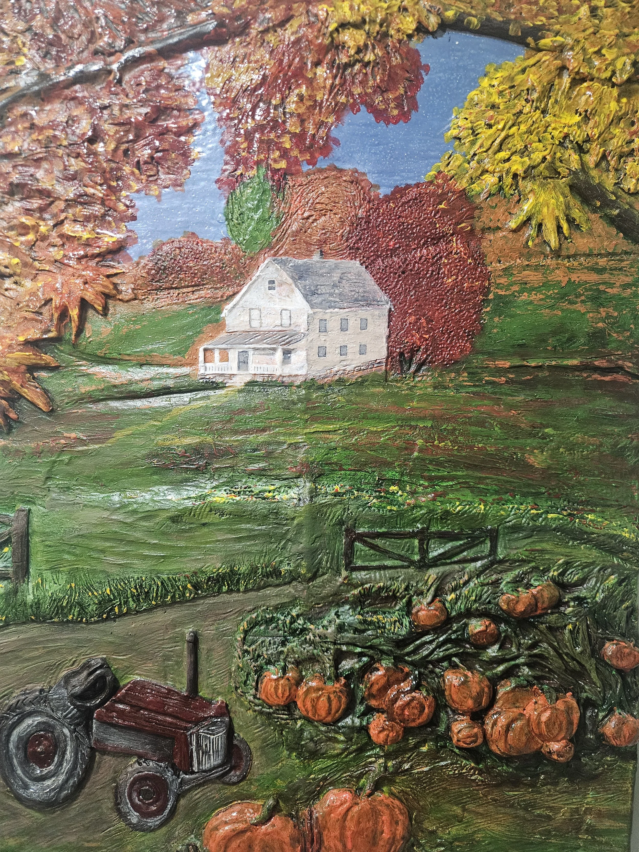 Fall Pumpkin Farm (available) 2026, 24"x36"
