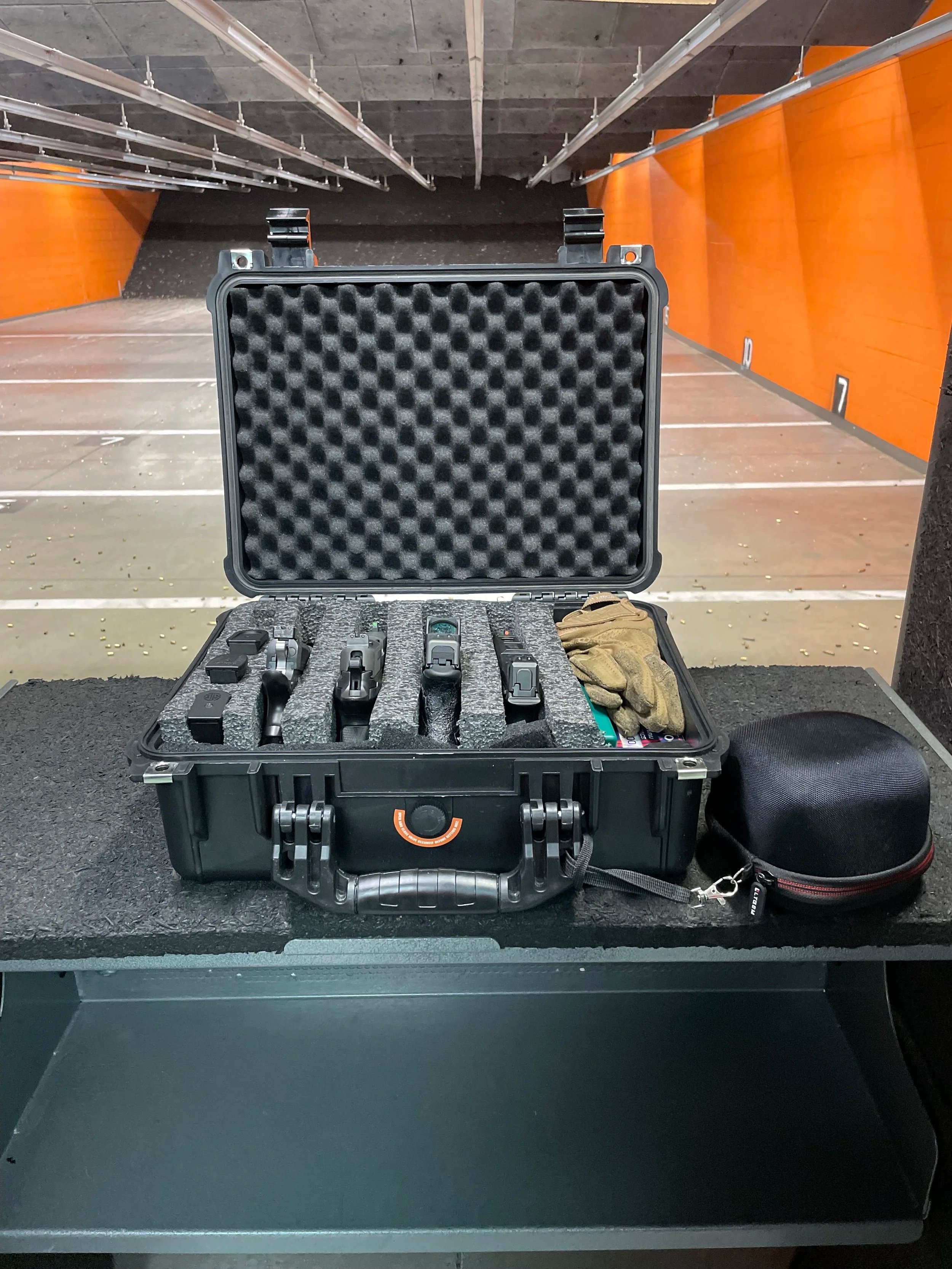 Travel Case with precut foam