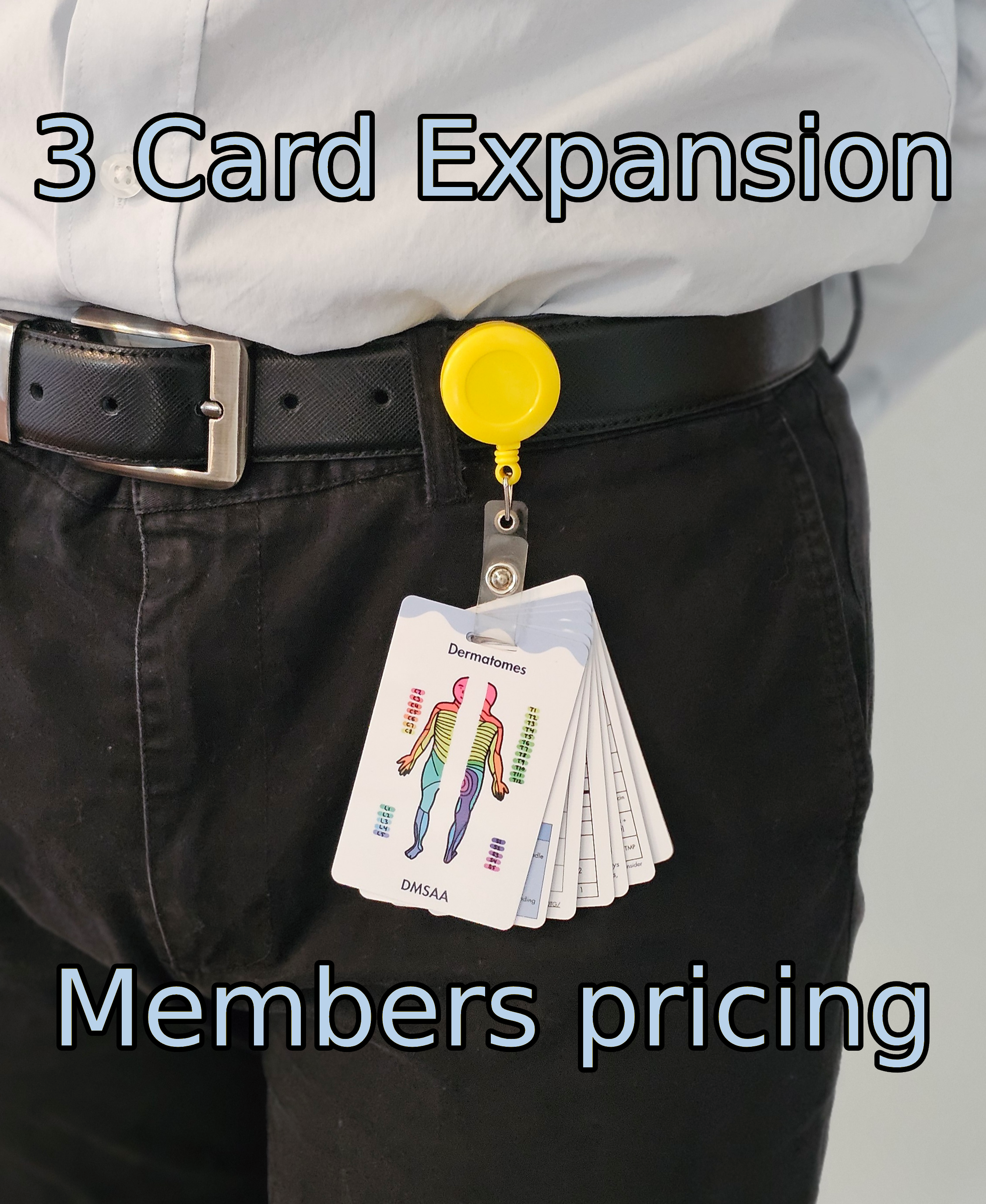 DMSAA Reference Cards - 3 Card Expansion Pack Members Pricing