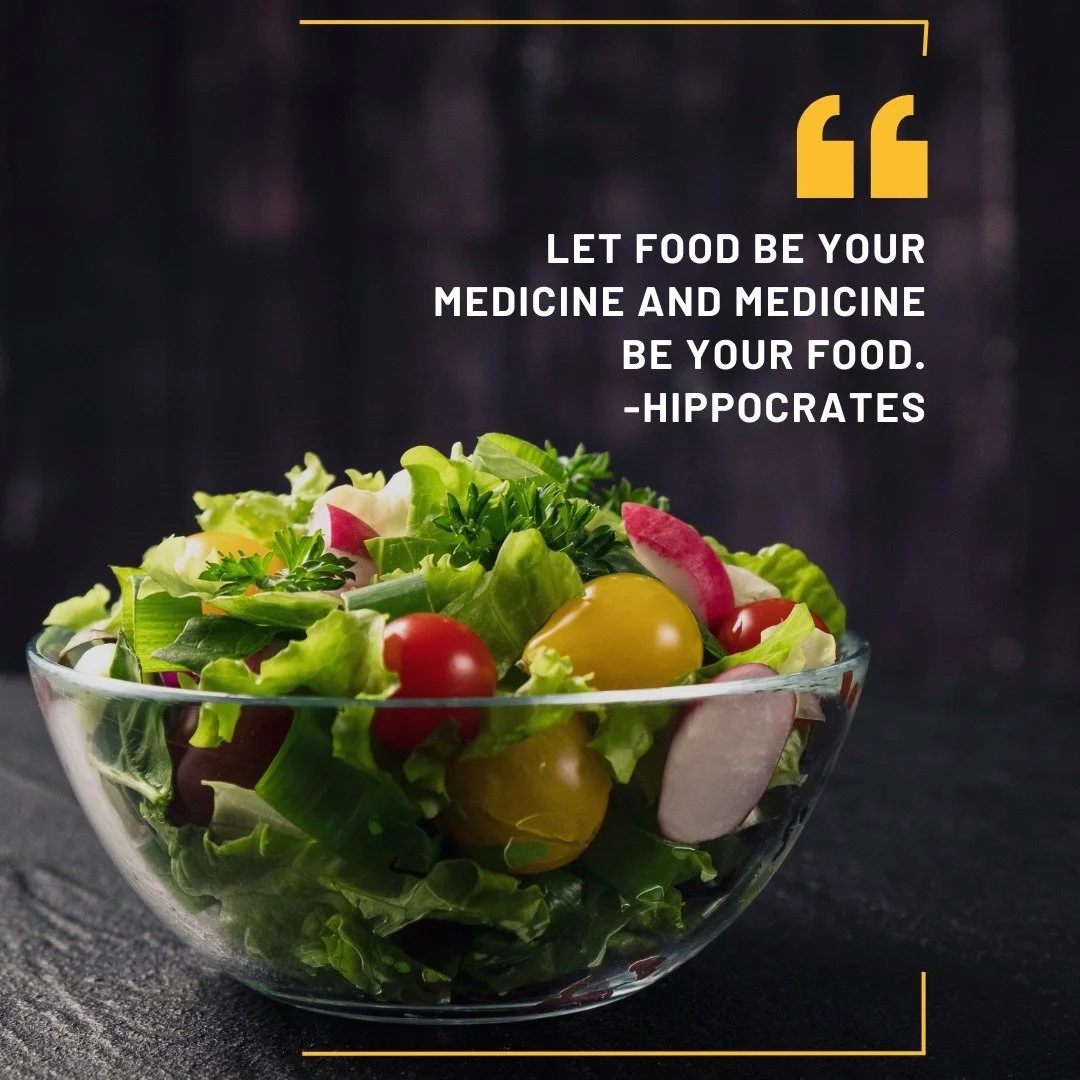 &ldquo;Let food be your medicine and medicine be your food.&rdquo;

Hippocrates 

#foodmedicines #nutritionaltips #eatforyourhealth